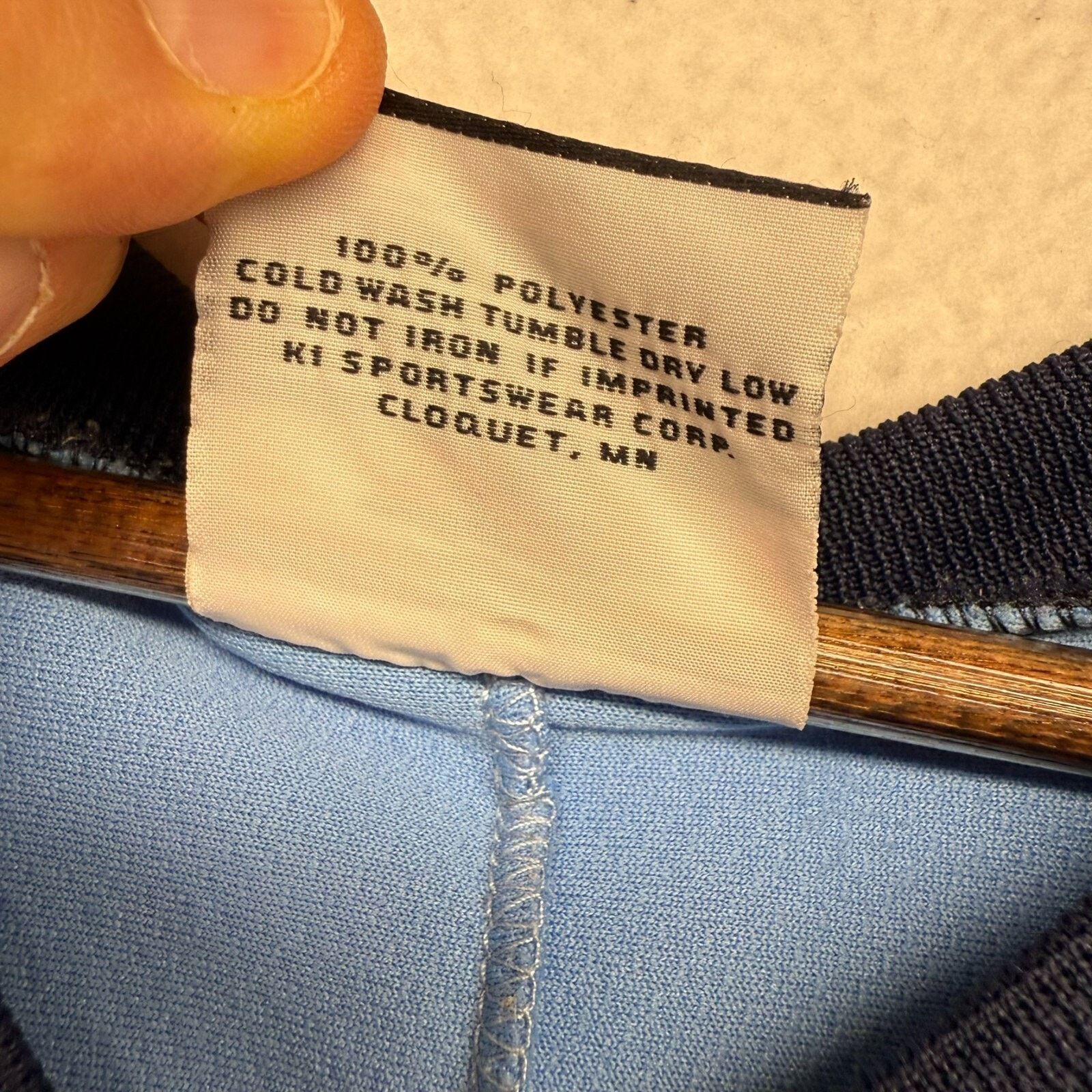 Vintage Vintage Southern Maine Wave Hockey Jersey Men's Large Blue Size US L / EU 52-54 / 3 - 4 Thumbnail