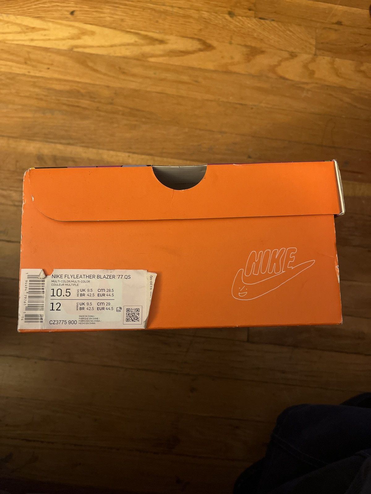 Nike Nike Blazer Ruohan Wang Size US 10.5 / EU 43-44 - 6 Thumbnail