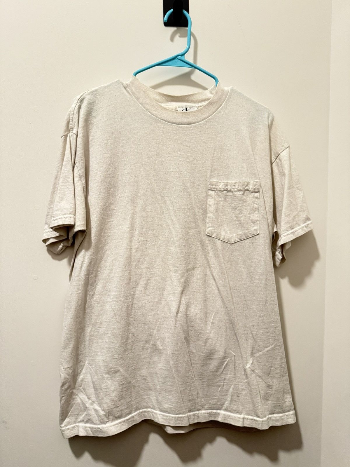 Calvin Klein × Vintage Vintage Calvin Klein never worn, medium weight T-shirt Size US XL / EU 56 / 4 - 1 Thumbnail