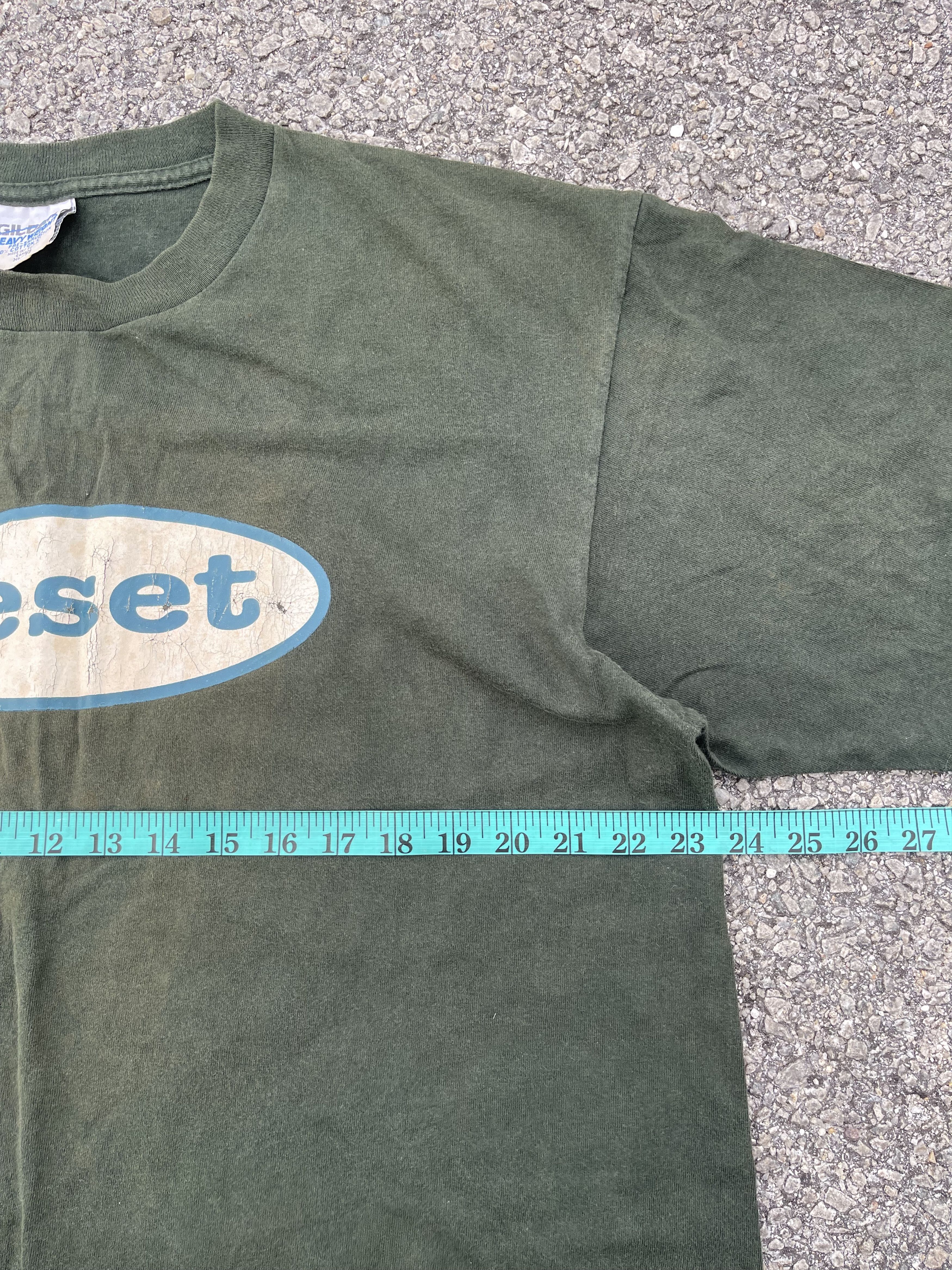 Band Tees × Gildan × Vintage Vintage 90s Reset 2112 Records Canadian Rock Band Tee Size US XL / EU 56 / 4 - 7 Thumbnail