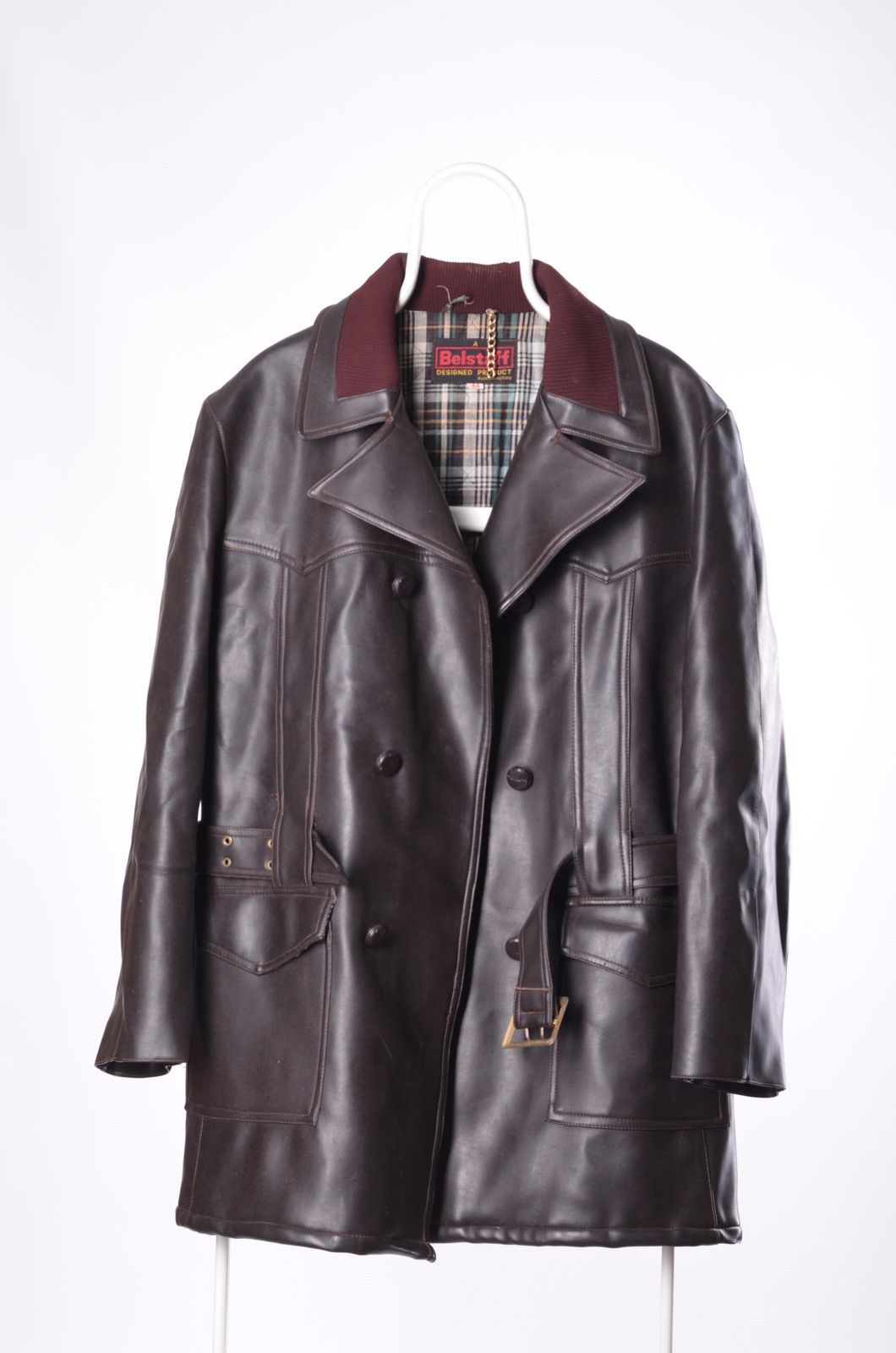 Belstaff Vintage BELSTAFF Polyester Coat belted sz 44 (L) Size US L / EU 52-54 / 3 - 2 Thumbnail