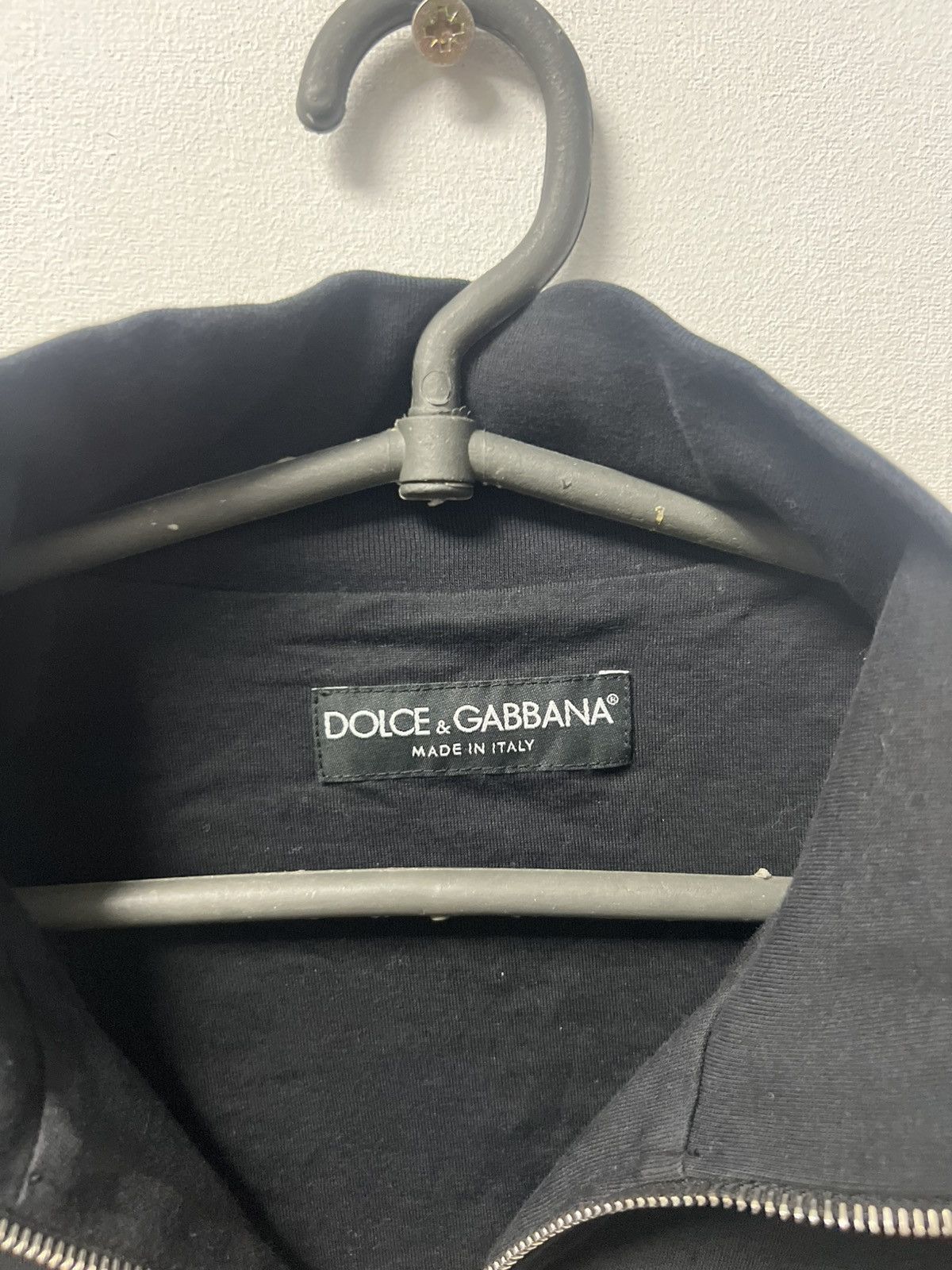 Dolce & Gabbana Dolce&Gabbana Vintage Zip Hoodie Metal Logo Size US M / EU 48-50 / 2 - 5 Thumbnail