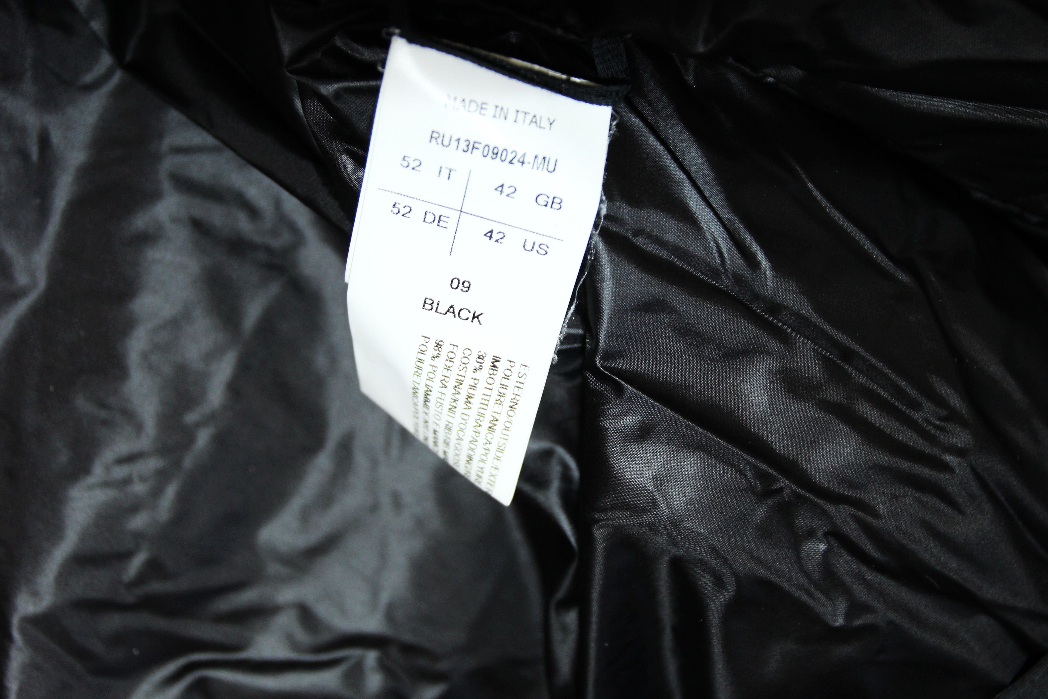 Rick Owens AW13 RICK OWENS "PLINTH" GOOSE DOWN HOODED COAT 52 Size US M / EU 48-50 / 2 - 8 Thumbnail