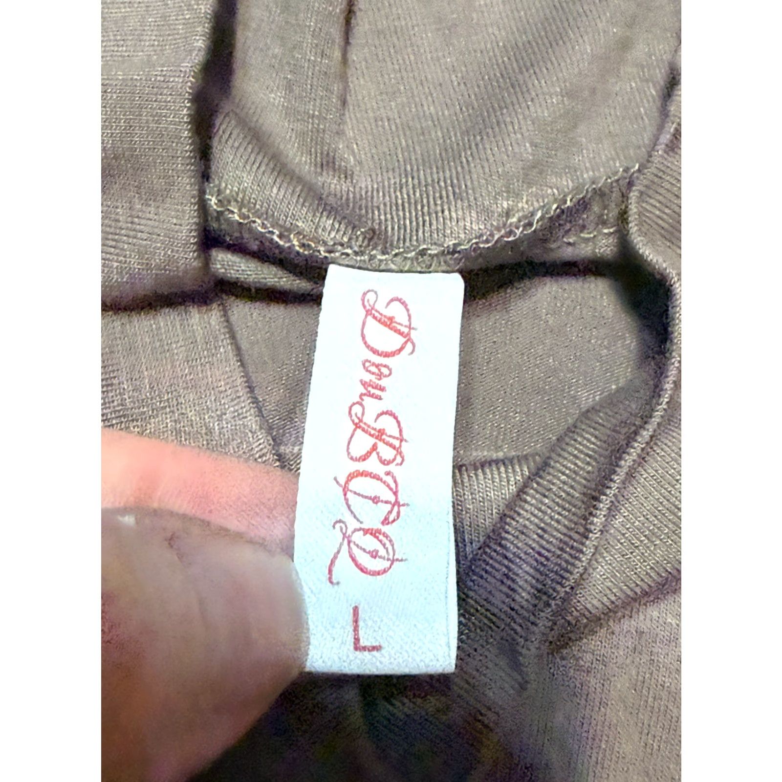 Vintage DouBCQ Bodysuit Women's Large Brown Long Sleeve Mock Neck T-Shirt Regular Size L Mens? Wait. Size L / US 10 / IT 46 - 5 Thumbnail