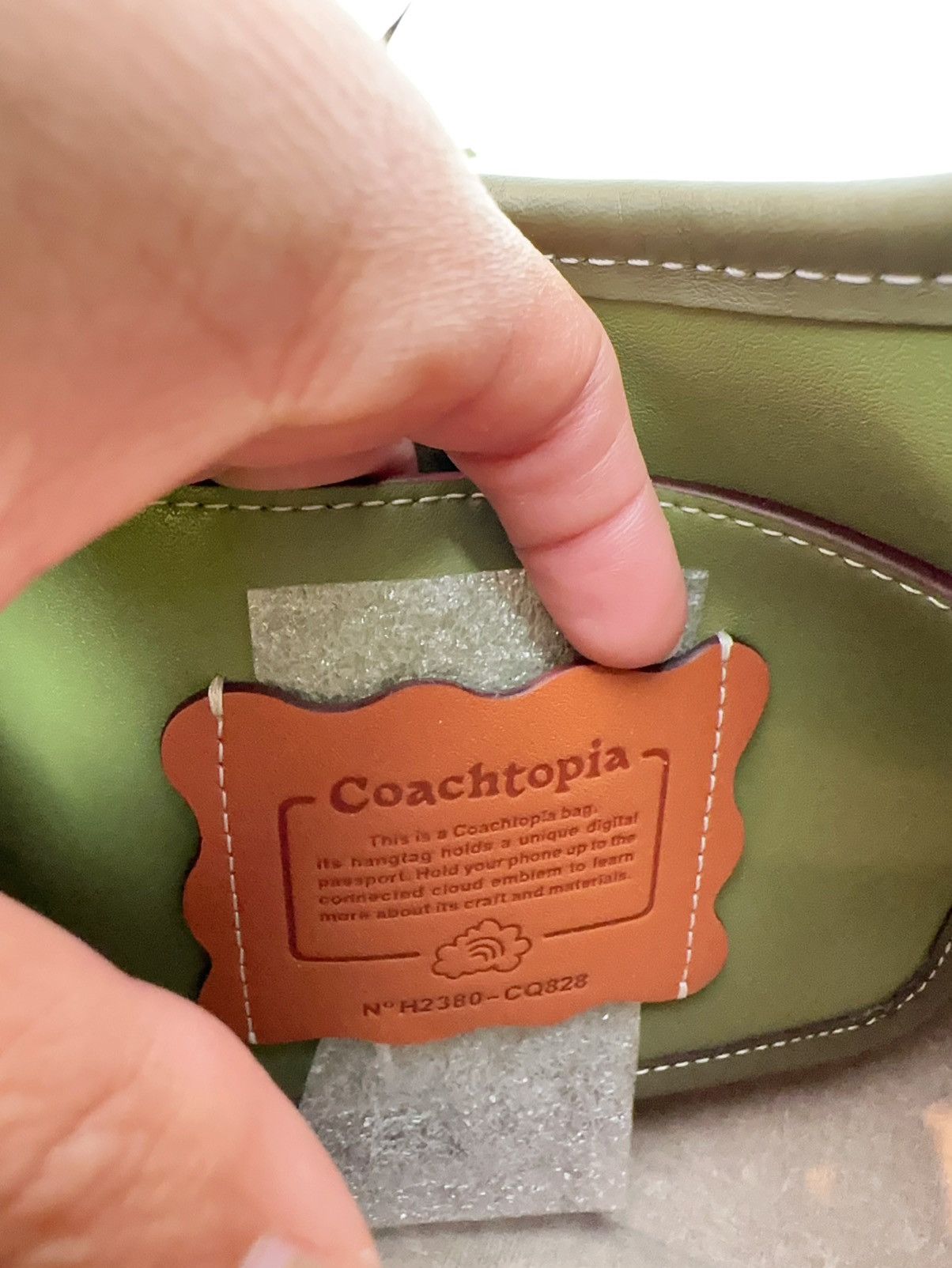 Coach Coach Ergo Bag In Coachtopia Leather With Butterfly Print Size ONE SIZE - 7 Thumbnail