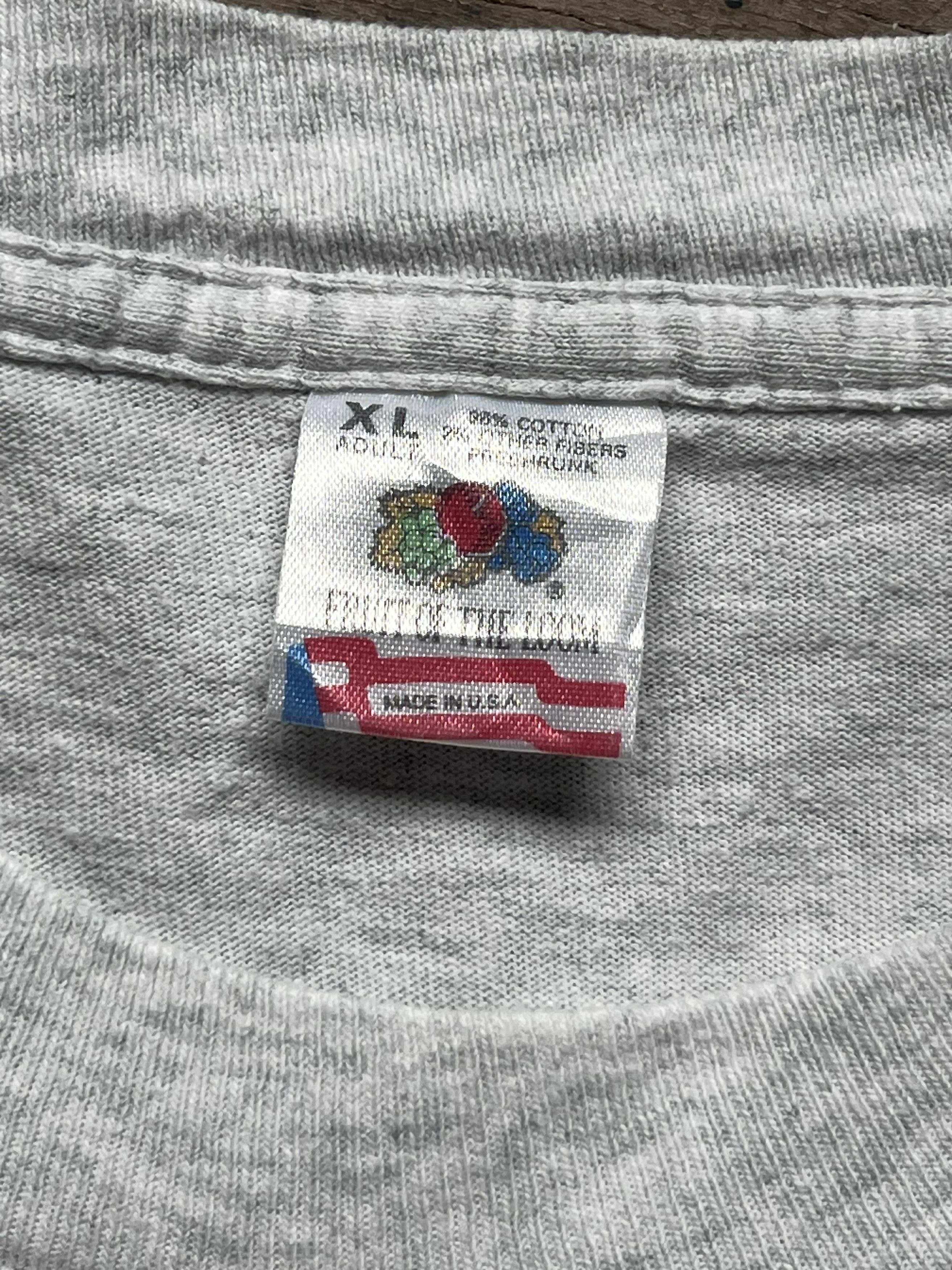 Vintage 1992 Hell Cayman Islands T "I Went Thru Hell For This Shirt" Size US XL / EU 56 / 4 - 5 Thumbnail