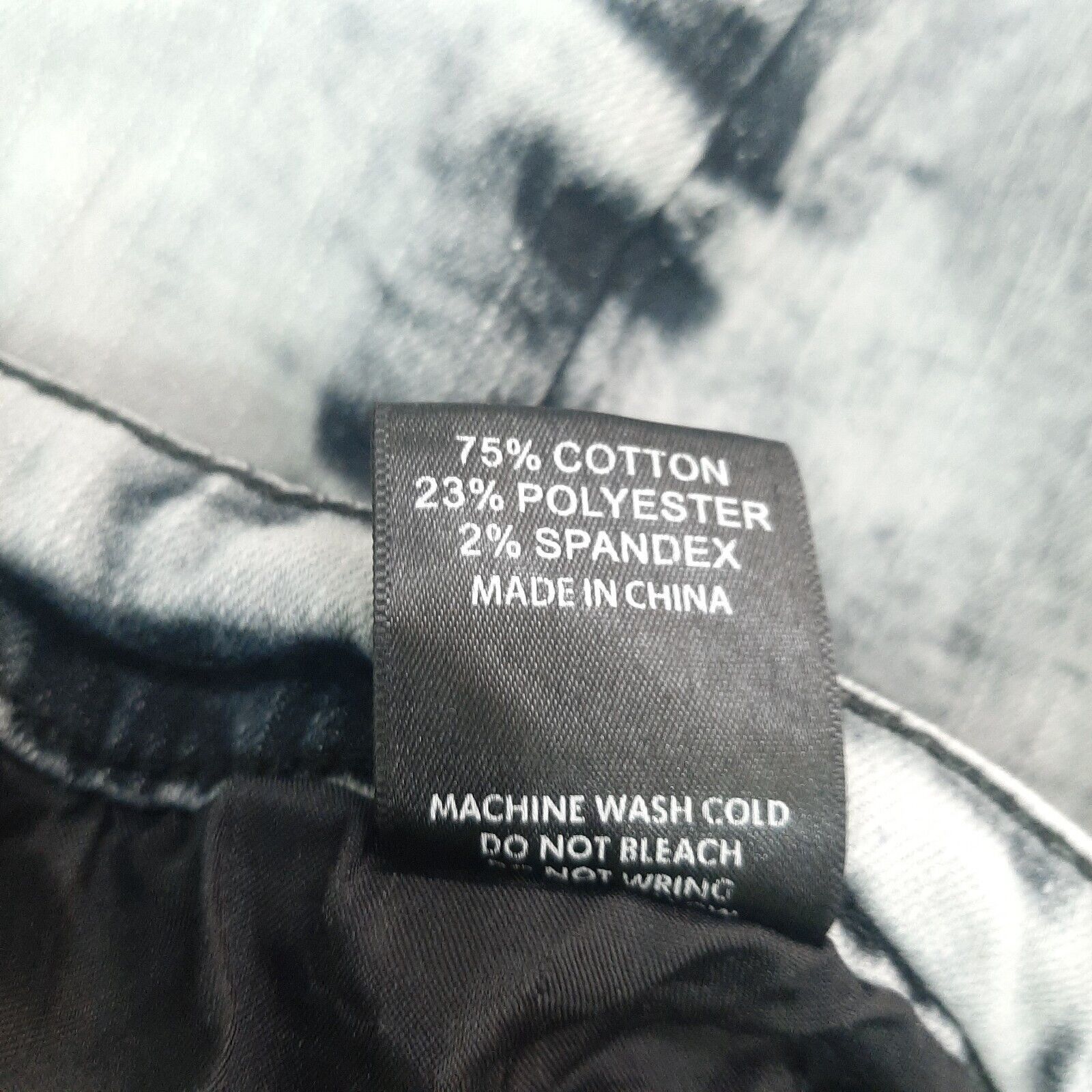 Other Spark ripped repaired Black acid wash Jeans 40X34 90's Y2K Size US 40 / EU 56 - 9 Thumbnail