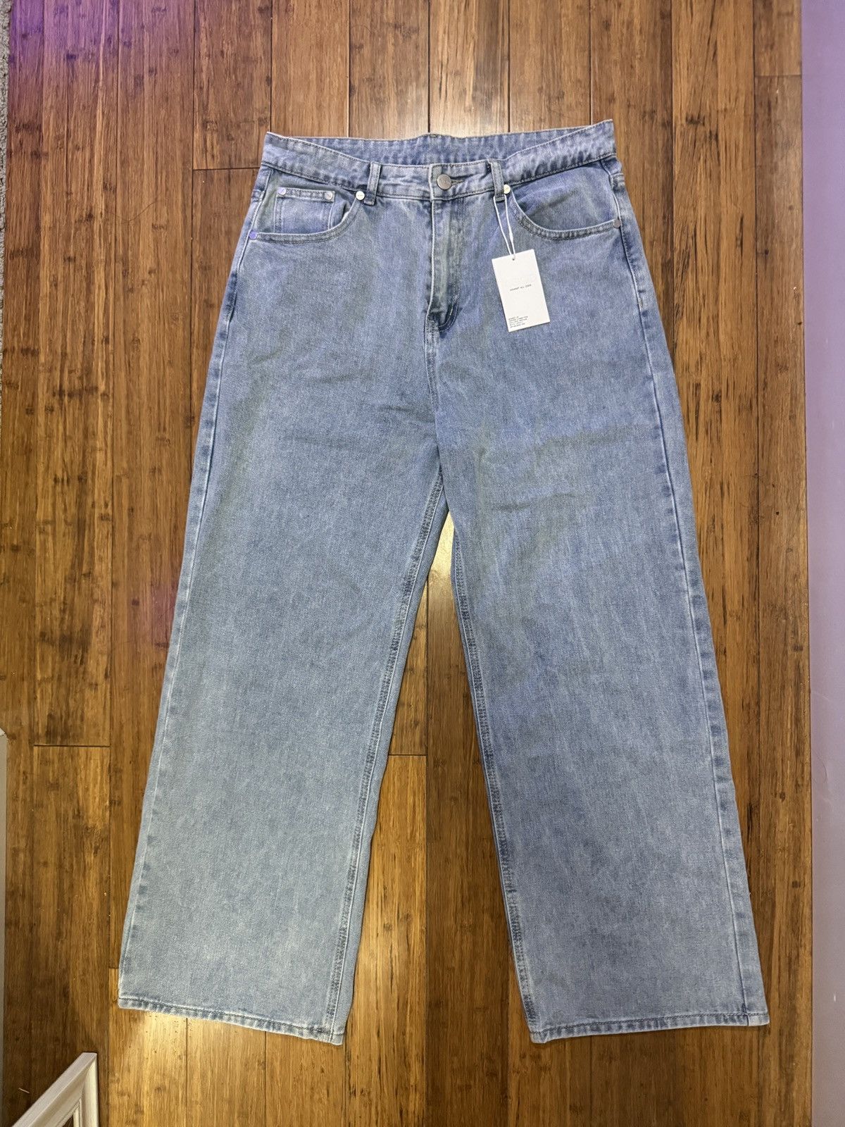 Other Light Blue Baggy Jeans Size US 32 / EU 48 - 1 Thumbnail