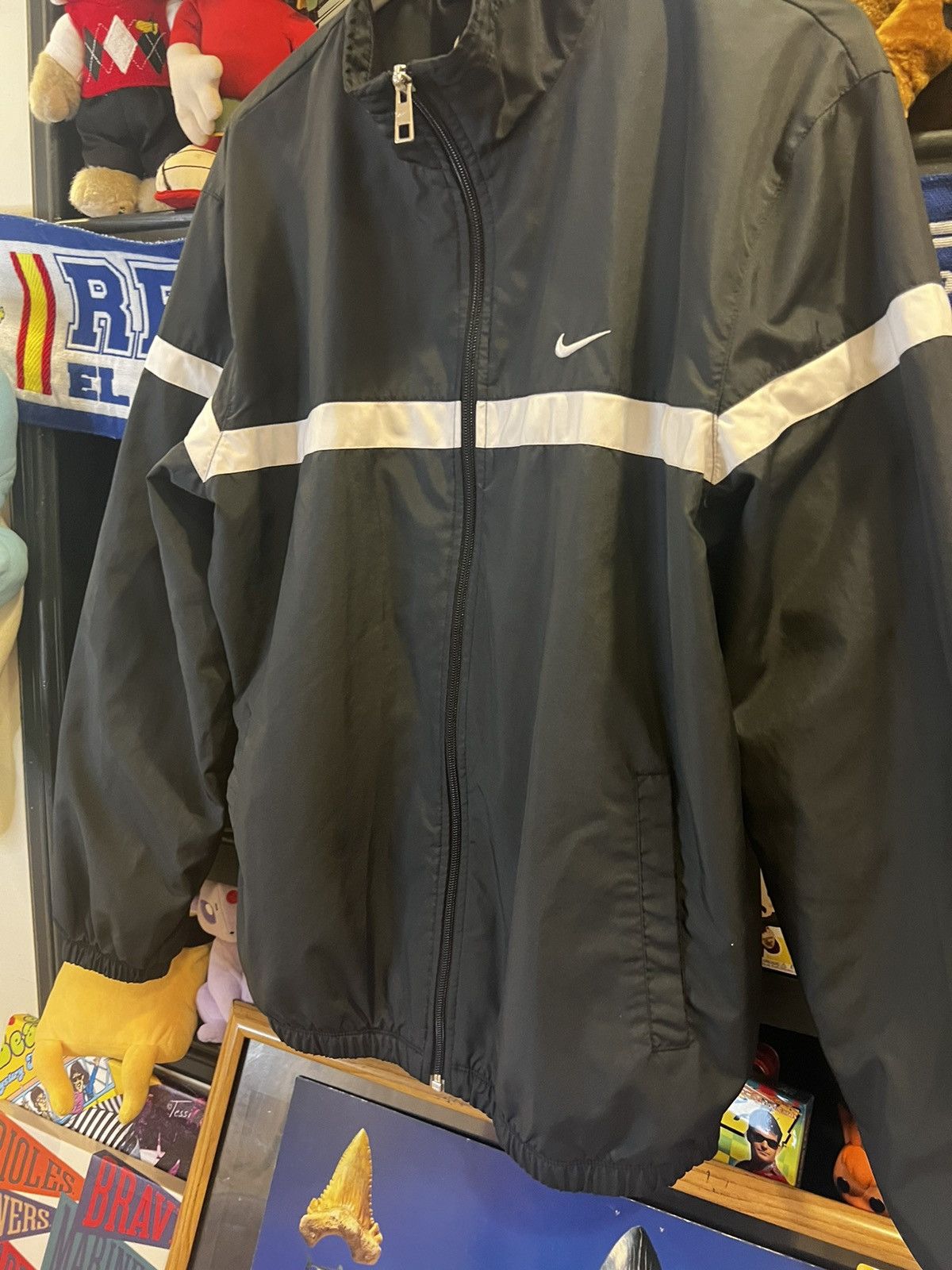 Nike NIKE Track Jacket Embroidered Check Size US M / EU 48-50 / 2 - 4 Thumbnail