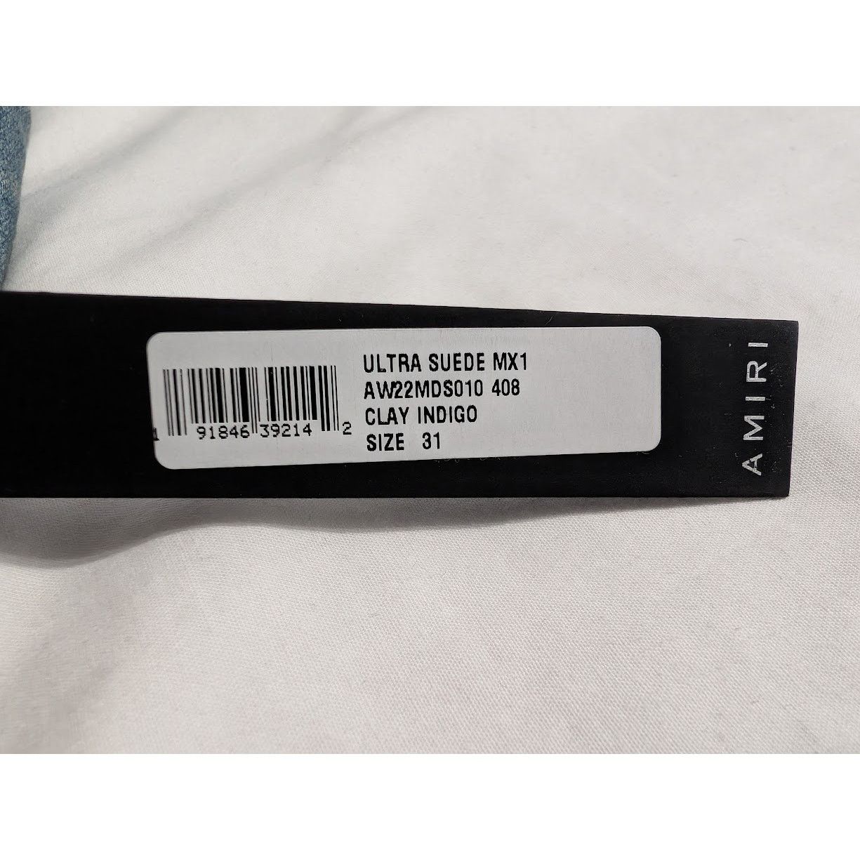 Amiri o1rshd1 Ultra Suede MX1 Jeans in Clay Indigo 31 Size US 31 - 23 Thumbnail