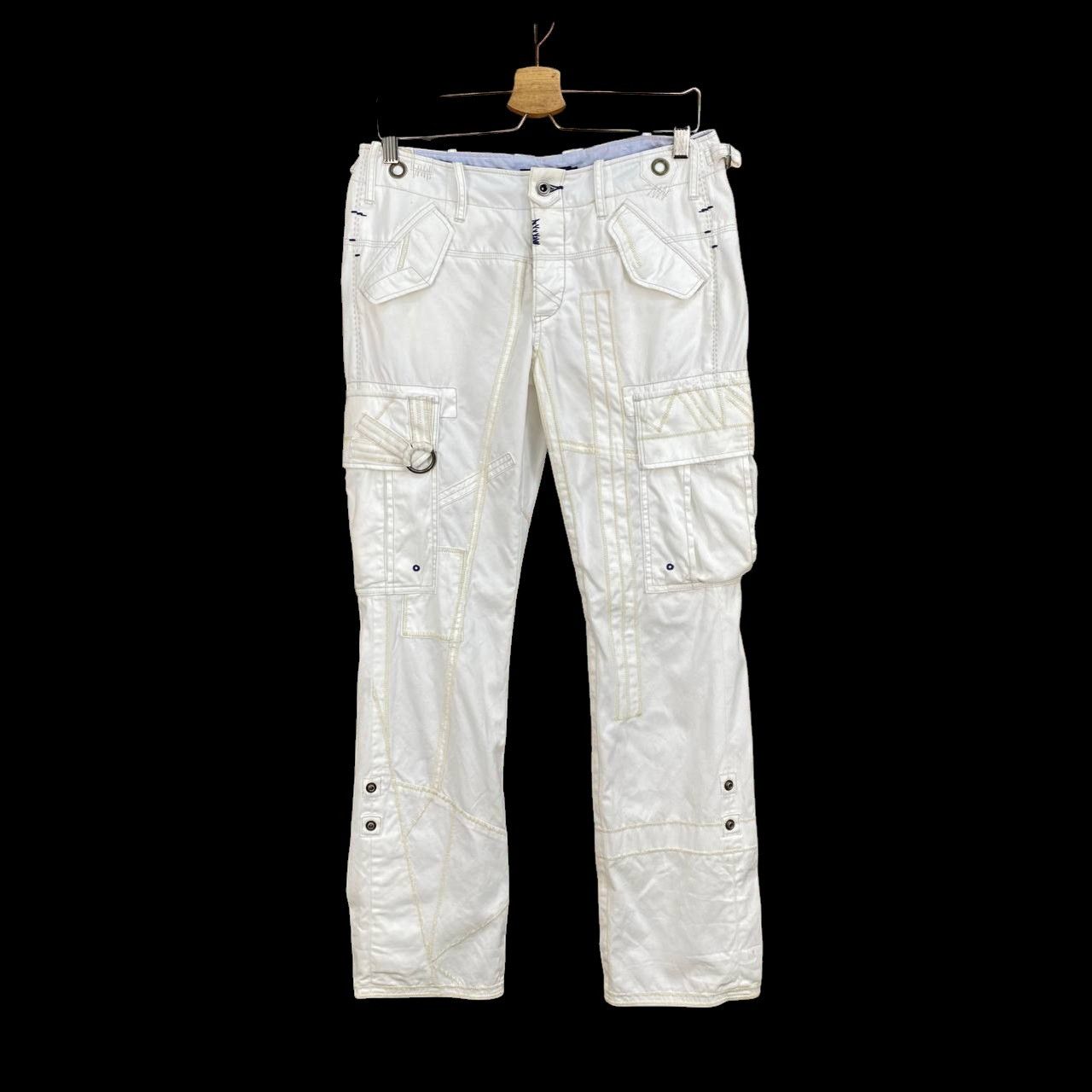 Polo Ralph Lauren Polo Ralph Lauren Off-White Utility Cargo spider-web Stitch Size US 30 / EU 46 - 4 Thumbnail