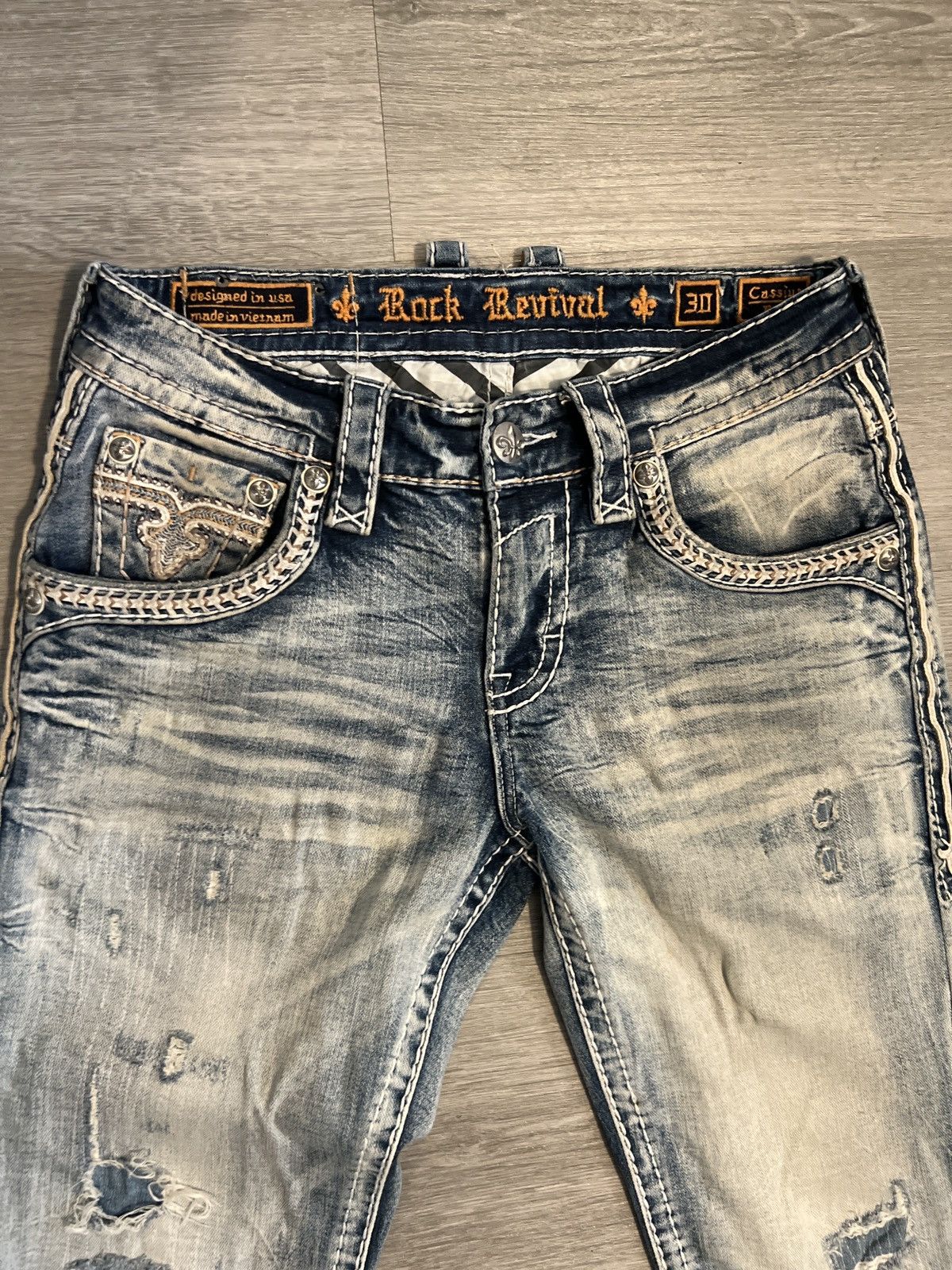 Rock revival jeans