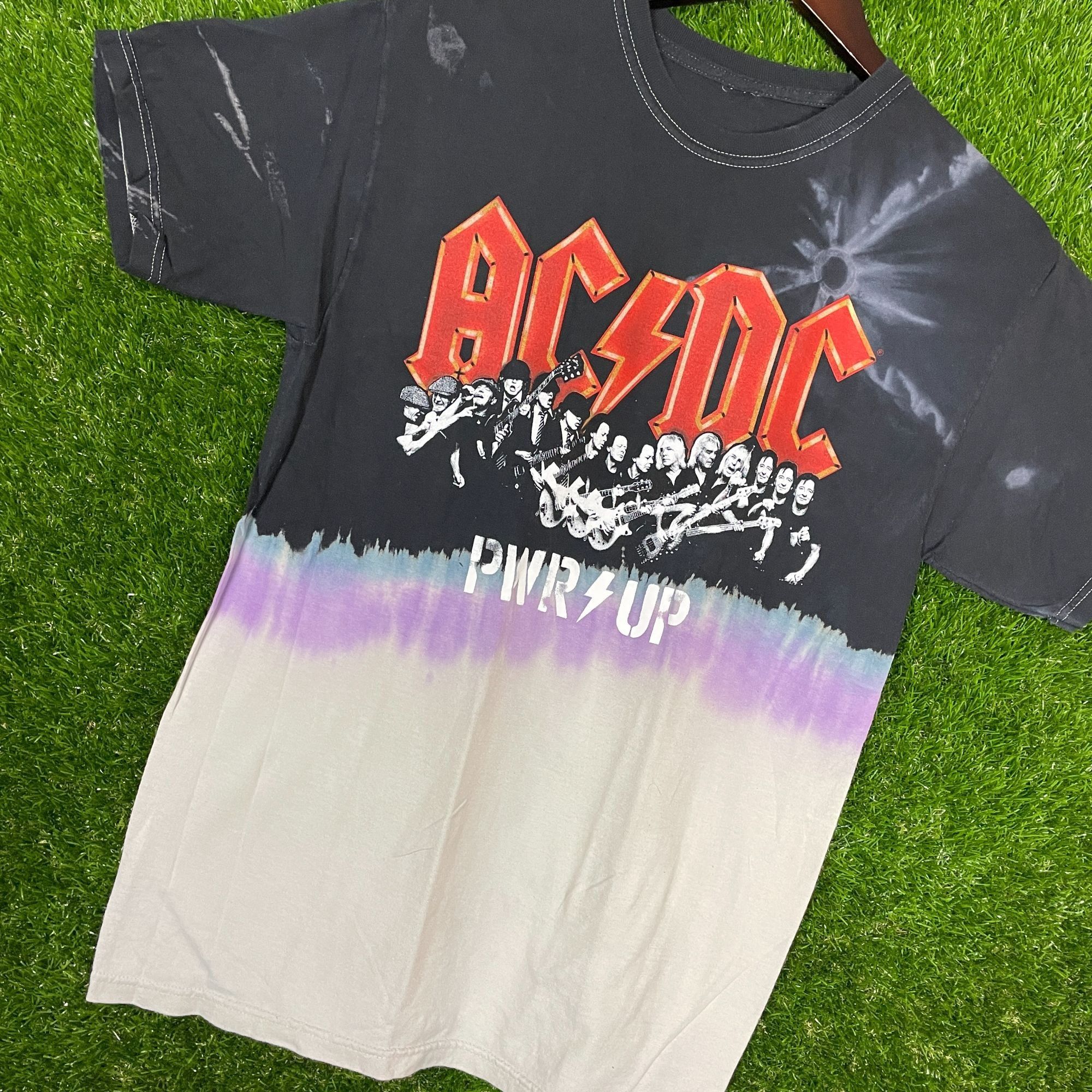 AC/DC AC/DC Power Up Tie-Dye Rock T-shirt size Large Size US L / EU 52-54 / 3 - 3 Thumbnail