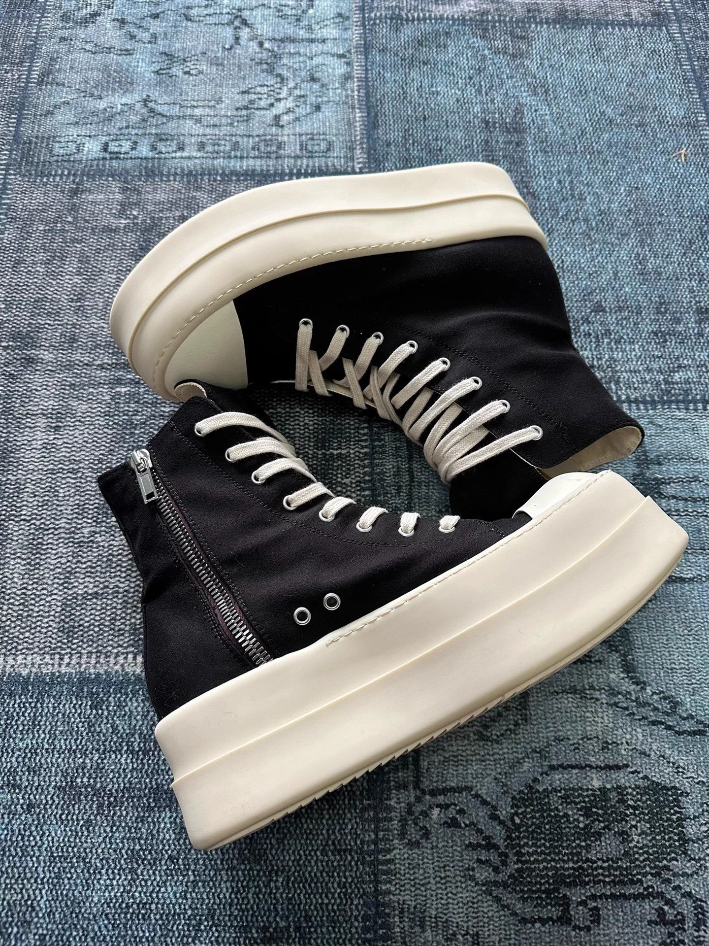 Rick Owens Rick Owens Drkshdw High-Top Thick Sole 43 Size US 10 / EU 43 - 4 Thumbnail