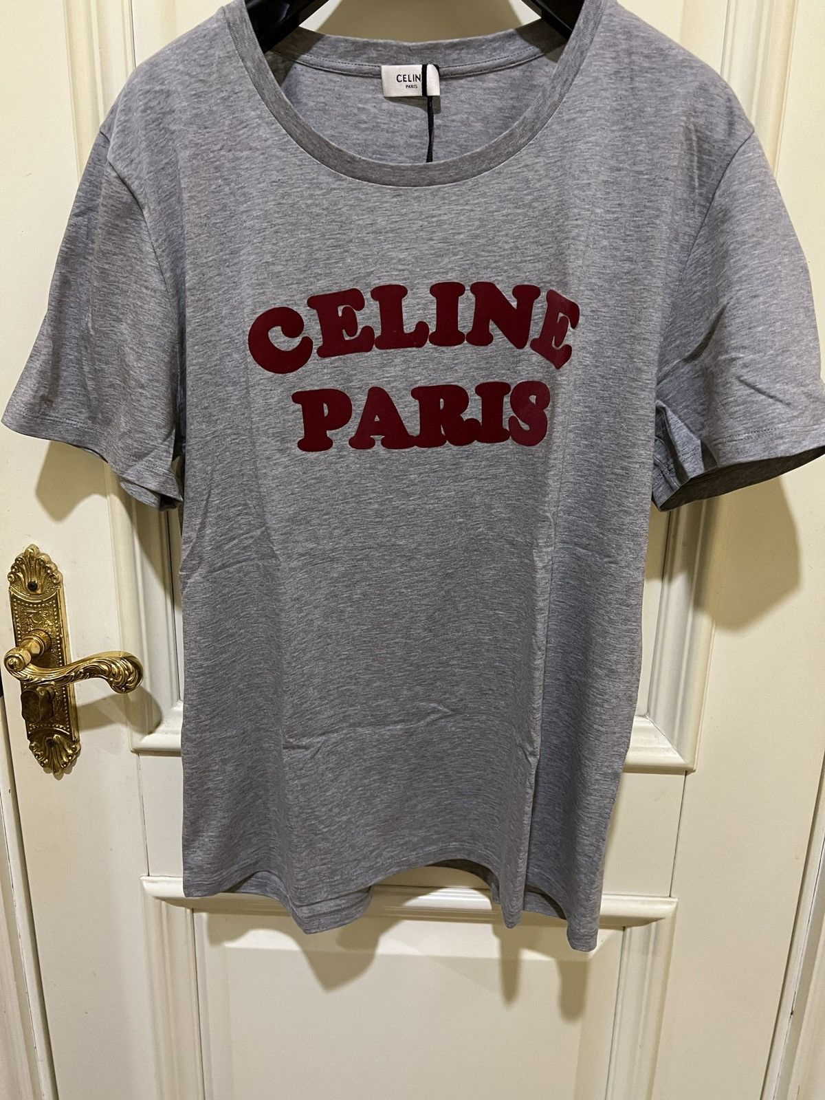 Celine Celine classic logo T-shirt Size US XL / EU 56 / 4 - 1 Thumbnail