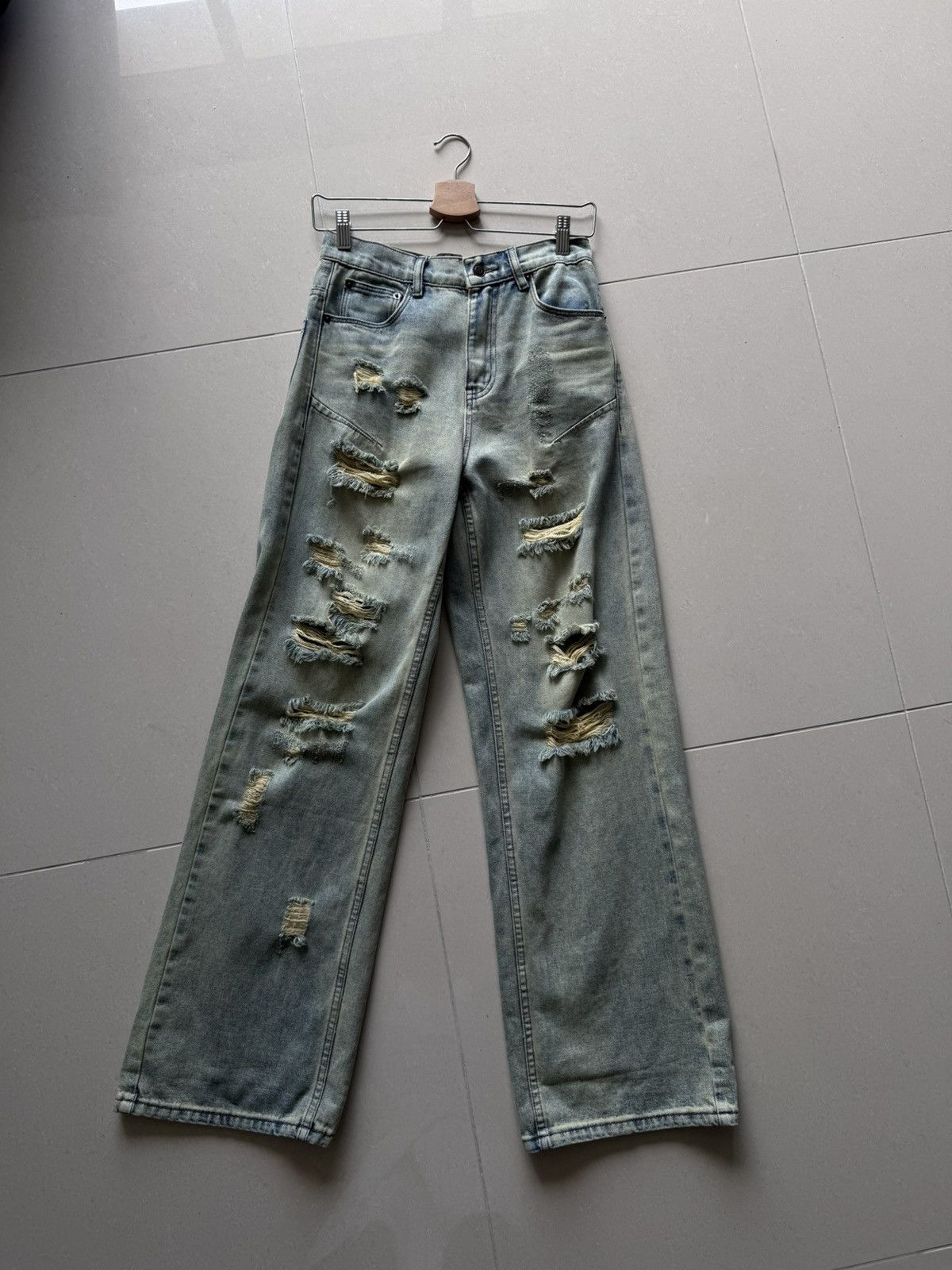 Other Umamiism destroyed denim Size US 30 / EU 46 - 1 Thumbnail