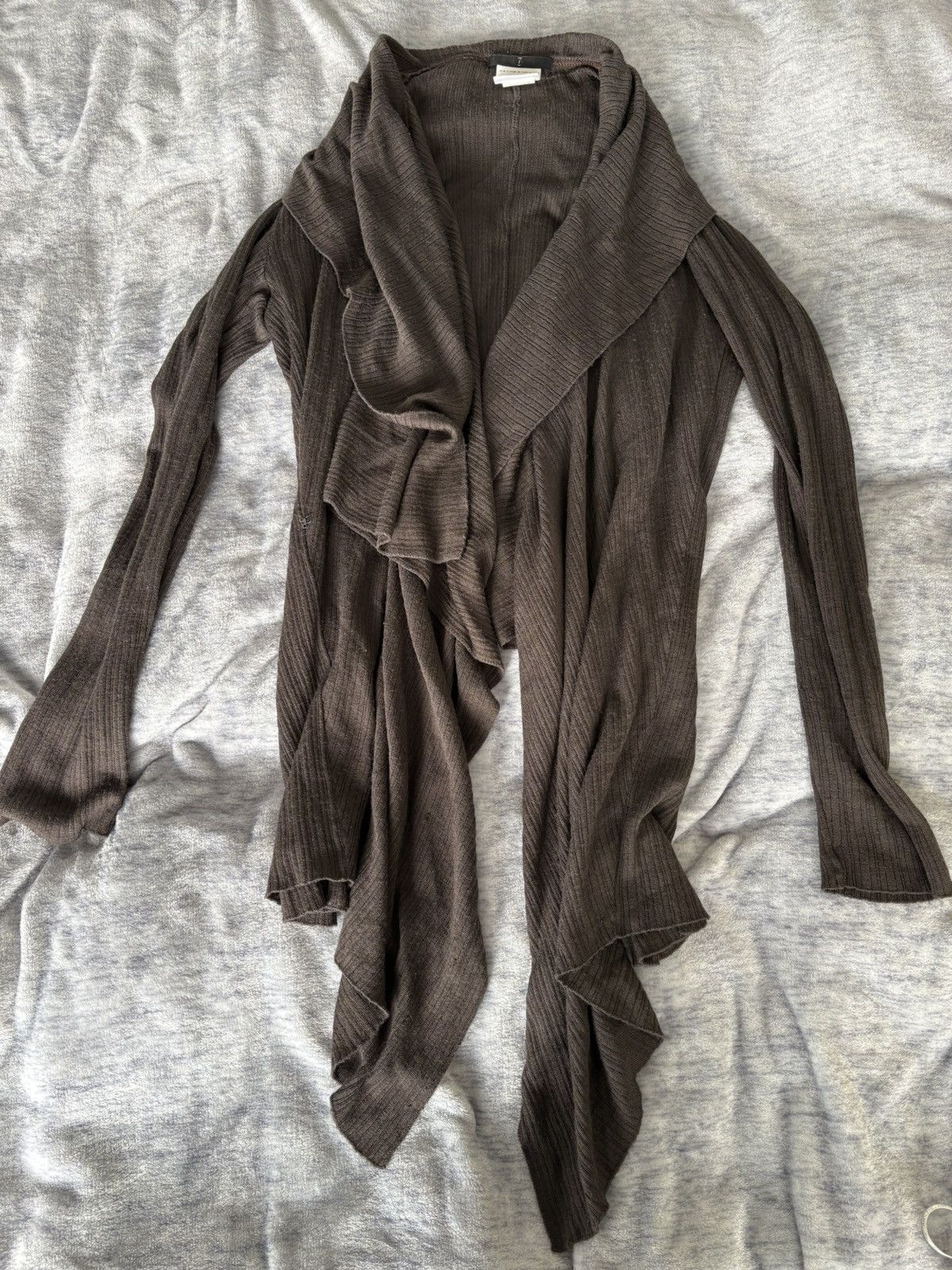 Julius Julius AW07 Alpaca Mohair Drape Cardigan Size US S / EU 44-46 / 1 - 1 Thumbnail