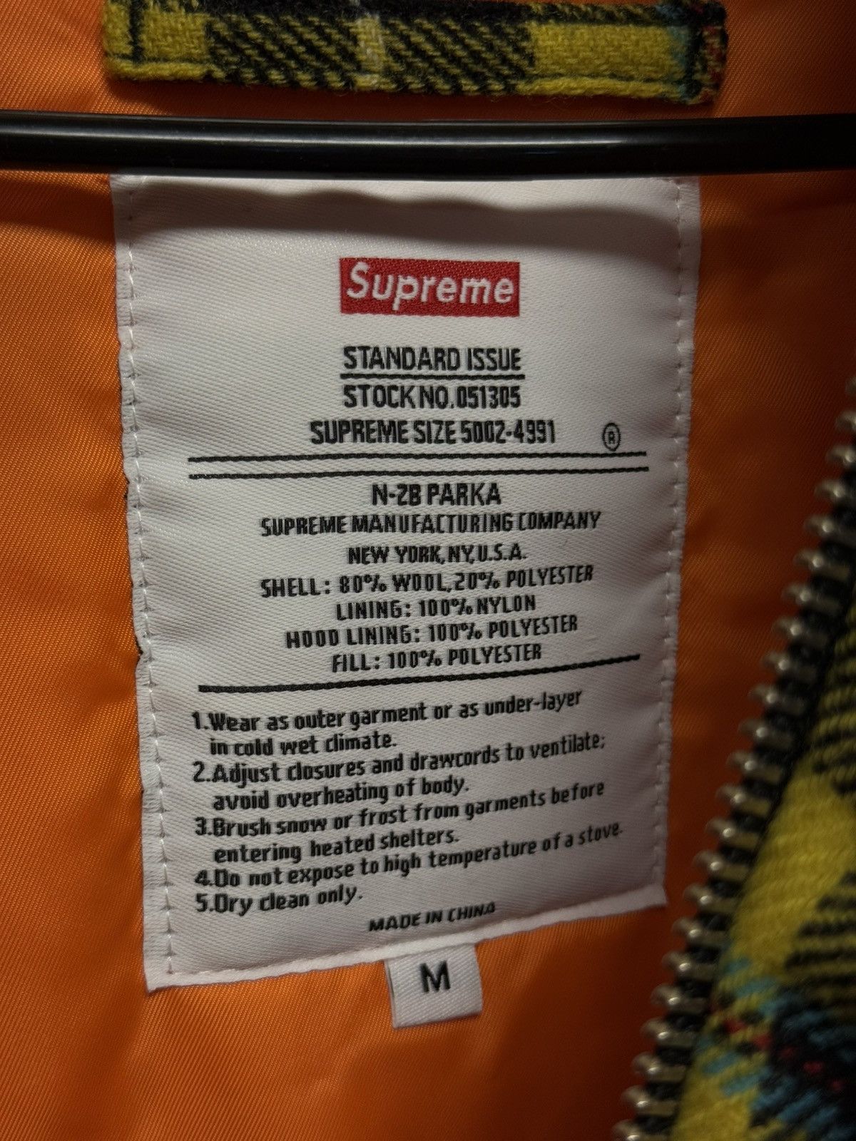 Supreme Size Medium 2017 Supreme N-2B Parka Coat Good Condition 🧼 Size US M / EU 48-50 / 2 - 7 Thumbnail