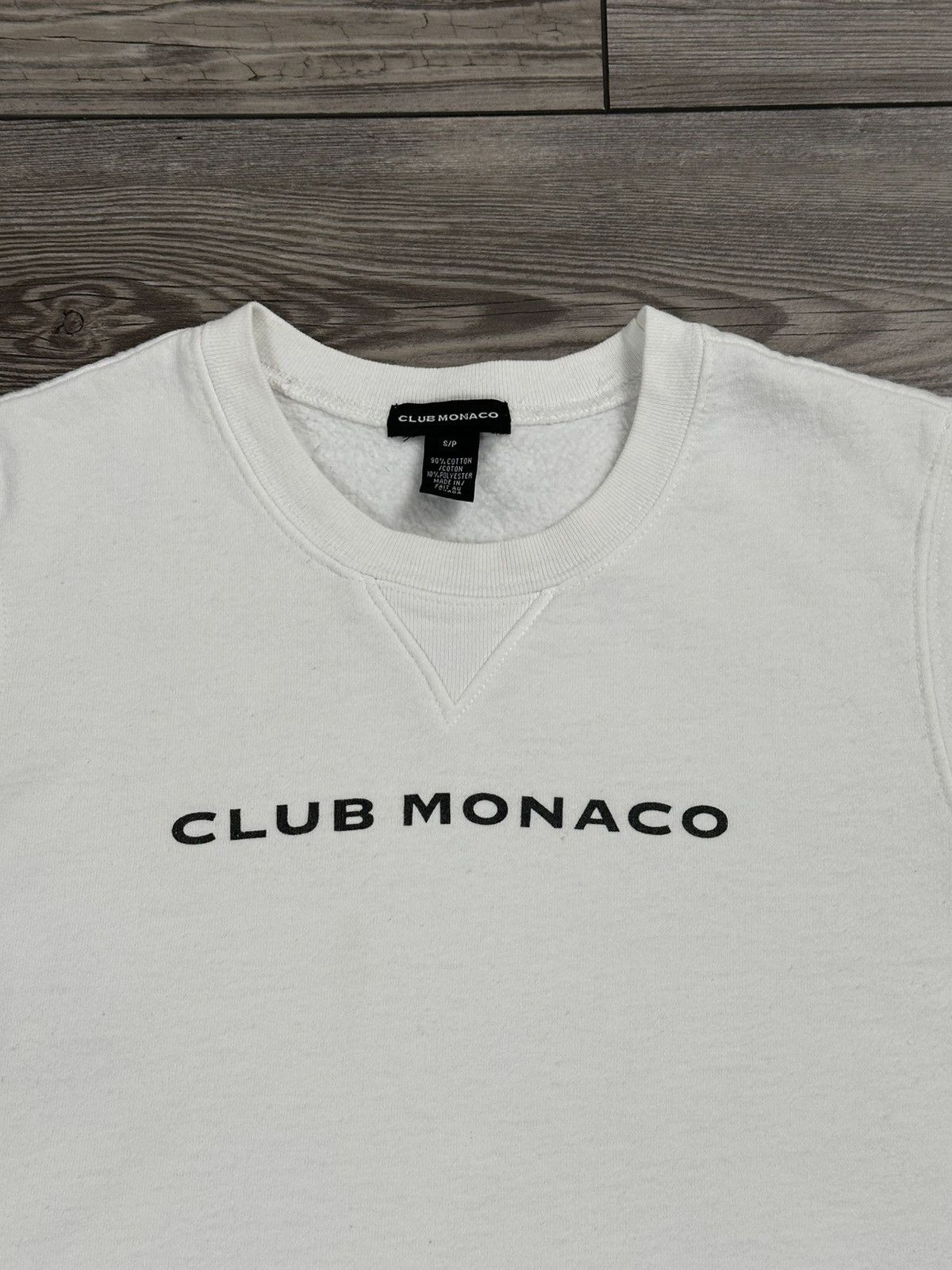 Club Monaco Vintage 90’s Club Monaco Essential Crewneck Size S / US 4 / IT 40 - 2 Thumbnail