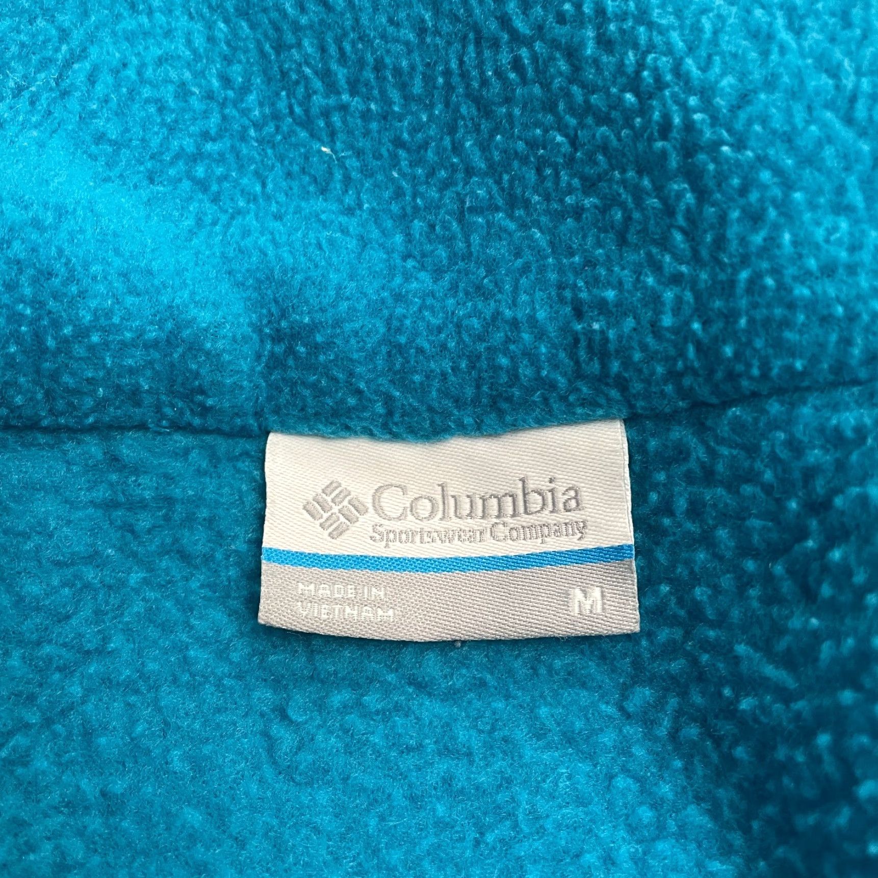 Vintage Columbia Benton Springs Fleece Jacket Womens Medium Blue Full Zip Outdoor Hiking Size M / US 6-8 / IT 42-44 - 5 Thumbnail