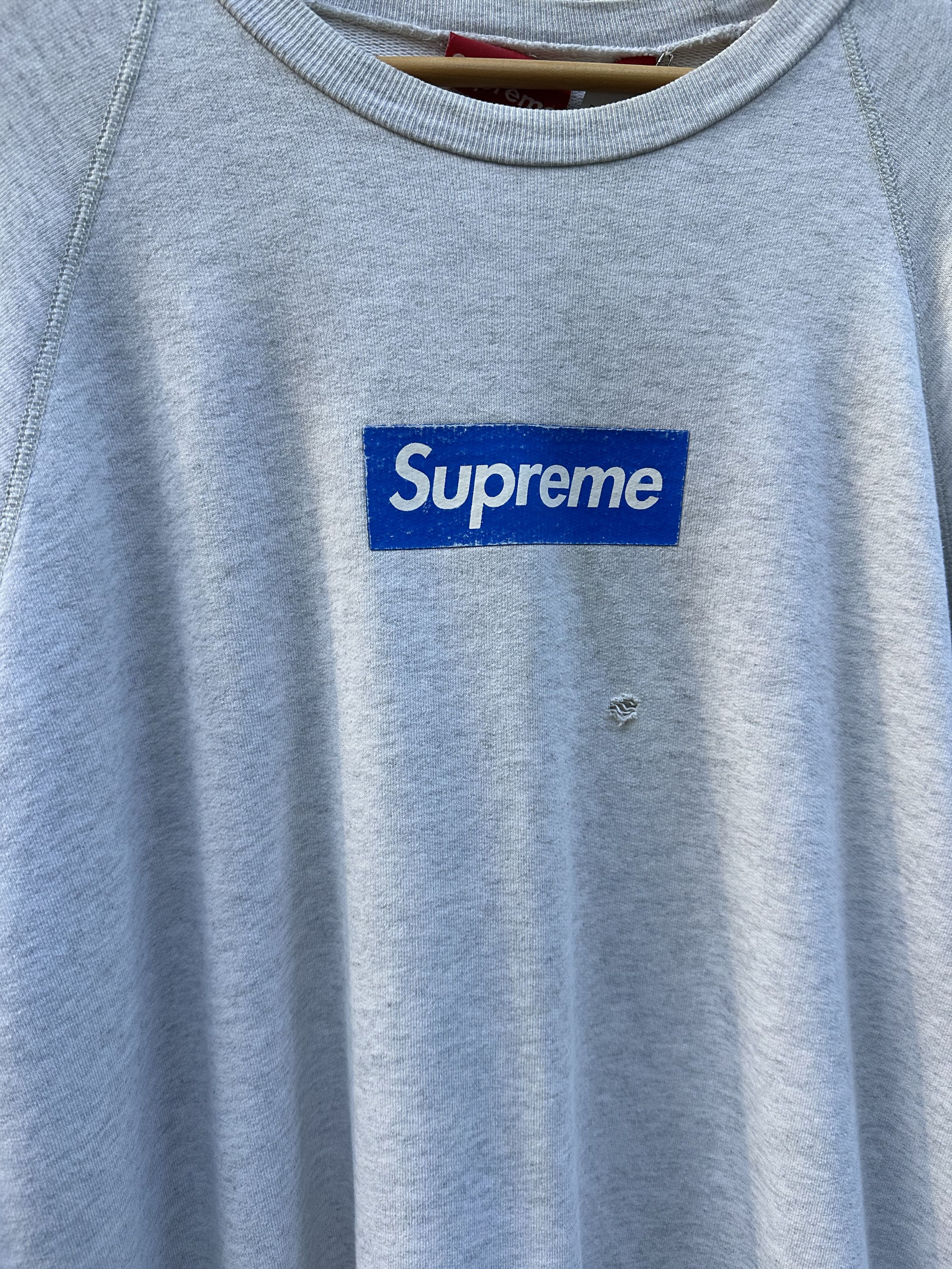 Supreme Vtg Supreme Navy Box Logo Size US L / EU 52-54 / 3 - 7 Thumbnail