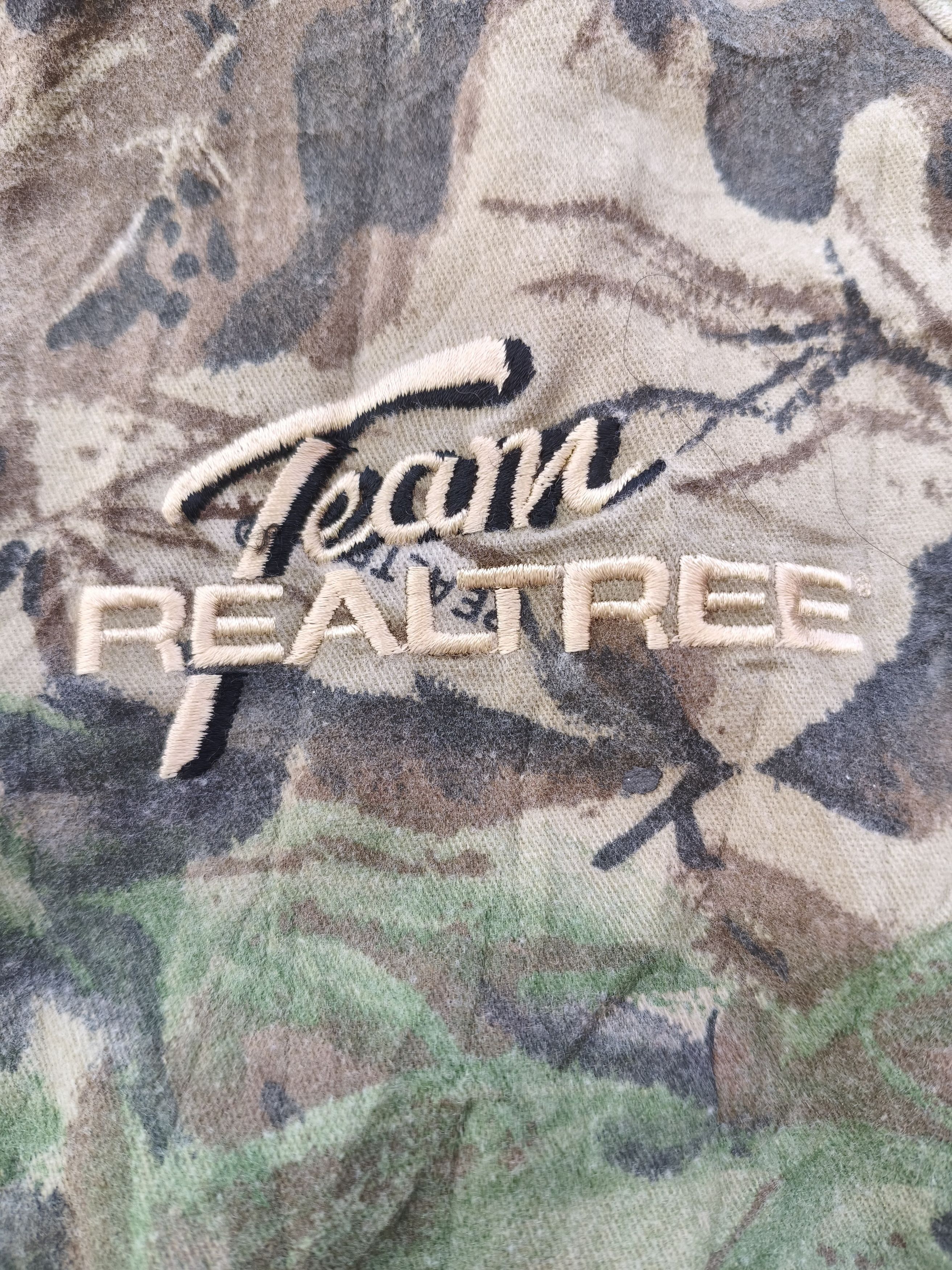 Realtree Vtg 80's Team Realtree Camo Bomber Jacket Size US M / EU 48-50 / 2 - 6 Thumbnail