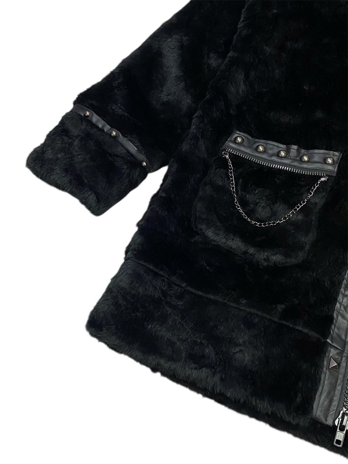 Sex Pot ReVeNGe Sex Pot Revenge Punk Faux Fur Hoodie Jacket Size L / US 10 / IT 46 - 10 Thumbnail