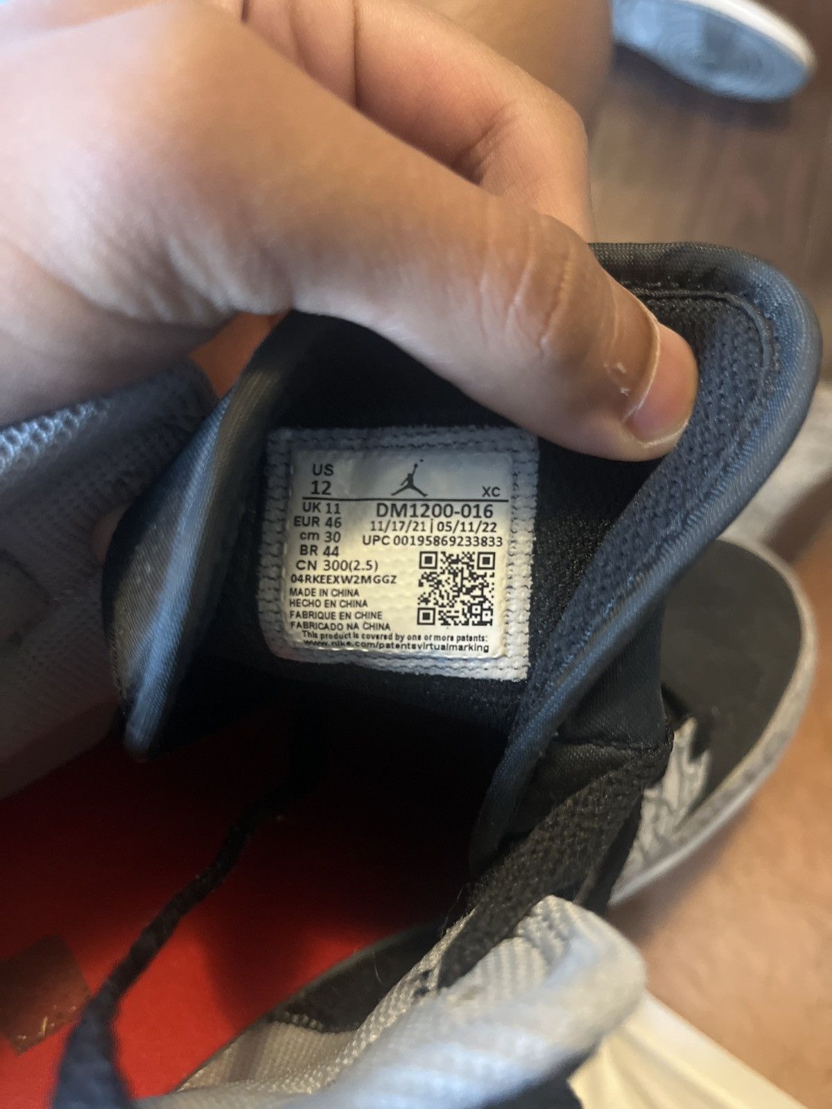 Jordan Brand Jordan 1s coal grey Size US 12 / EU 45 - 2 Thumbnail