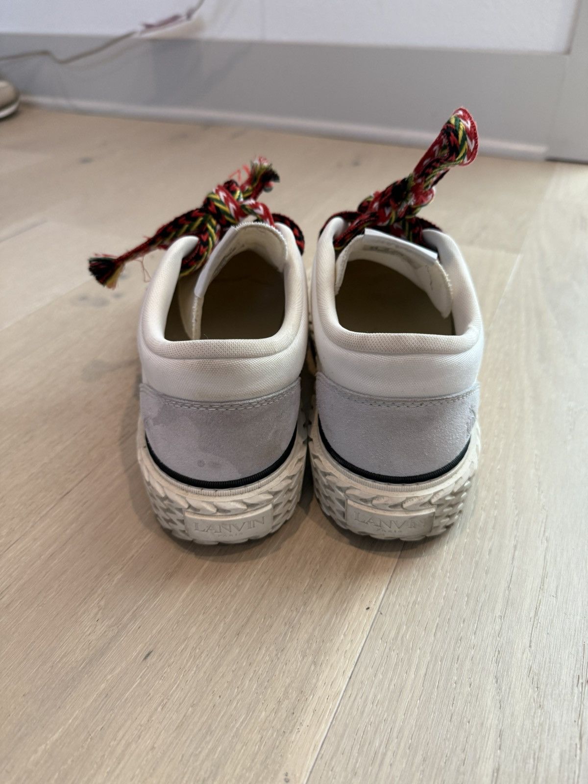Lanvin Lanvin Curb Cloth Sneakers sz 11 Size US 11 / EU 44 - 6 Thumbnail