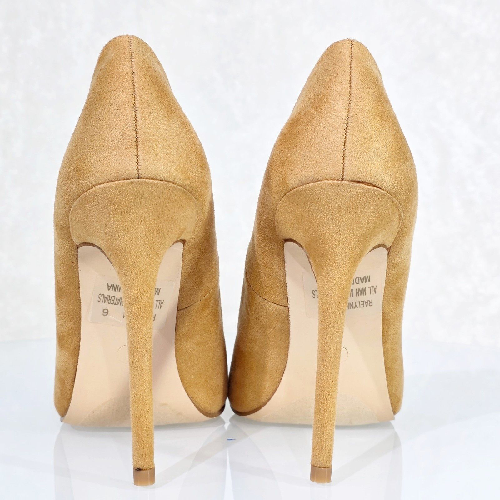 Other Lynn Tan FX Suede High Heel Shoes Pointy Toe Pumps (Size:6;) Size US 6 / IT 36 - 4 Thumbnail