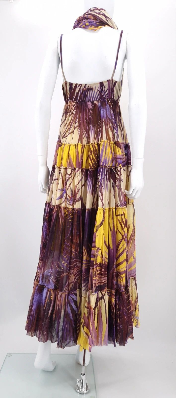 Jean Paul Gaultier JPG Tropical Mesh Dress Size M / US 6-8 / IT 42-44 - 9 Thumbnail