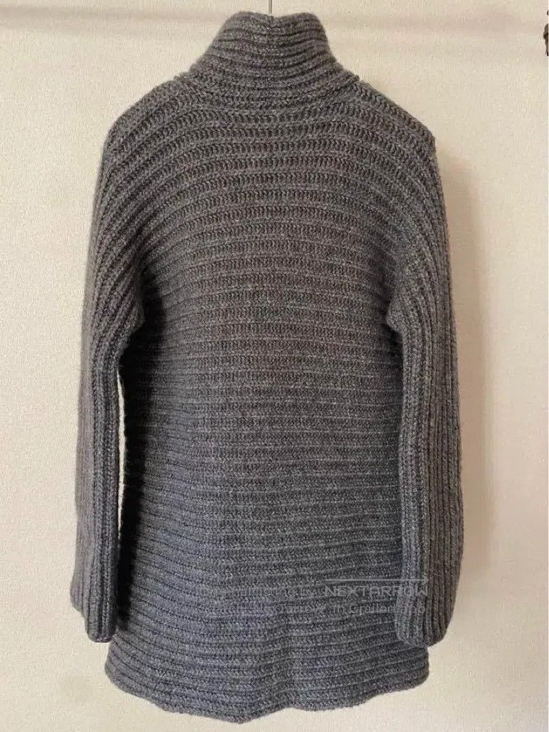 Hermes Hermes Grey Thick Hand Cashmere Sweater Size S / US 4 / IT 40 - 2 Thumbnail