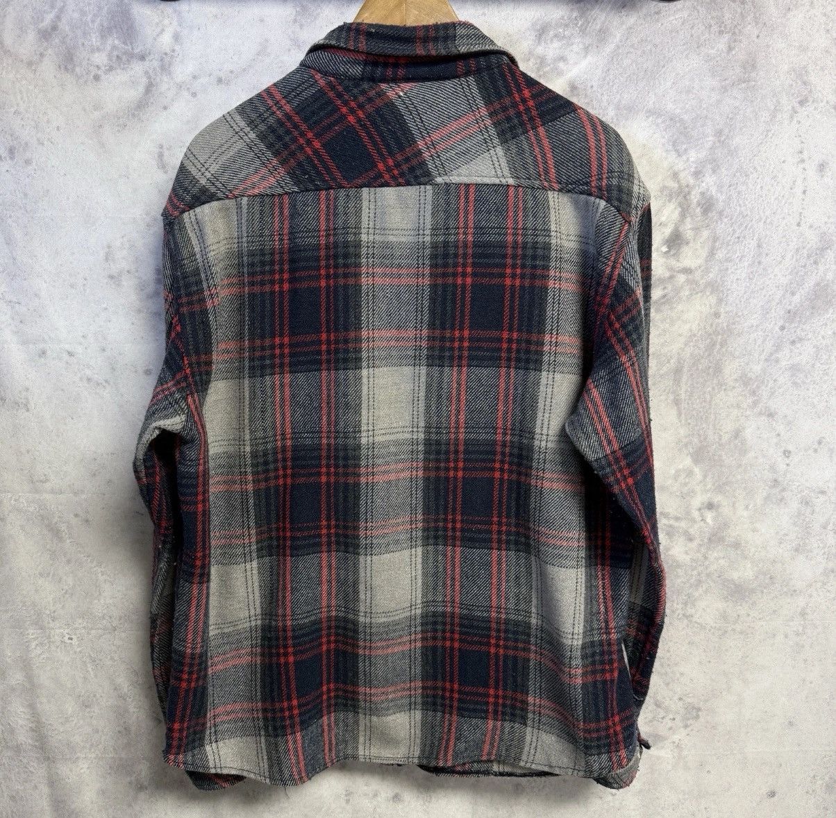 Hurley Vintage Hurley INT Flannel Long Sleeve Button-Up Shirt Size US XL / EU 56 / 4 - 2 Thumbnail