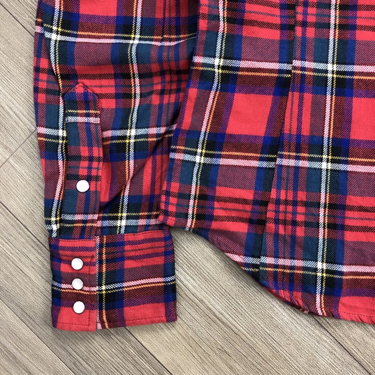 Hysteric Glamour × Japanese Brand Vintage Hysteric Glamour Rockin Bones Flannel Shirt Women Size M / US 6-8 / IT 42-44 - 5 Thumbnail