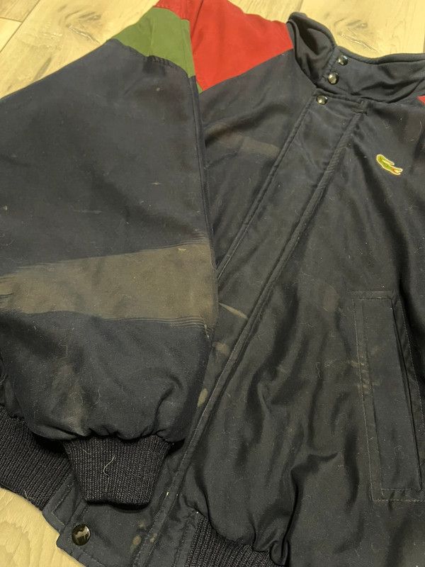 Lacoste × Vintage bomber jacket vintage Lacoste France XL Size US XL / EU 56 / 4 - 4 Thumbnail