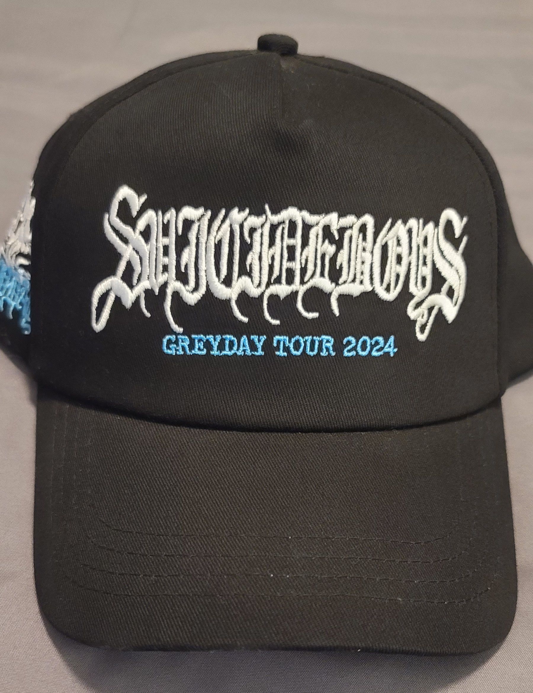 G59 Records 2024 Grey Day Tour Hat - Suicideboys - Never Worn Size ONE SIZE - 1 Thumbnail