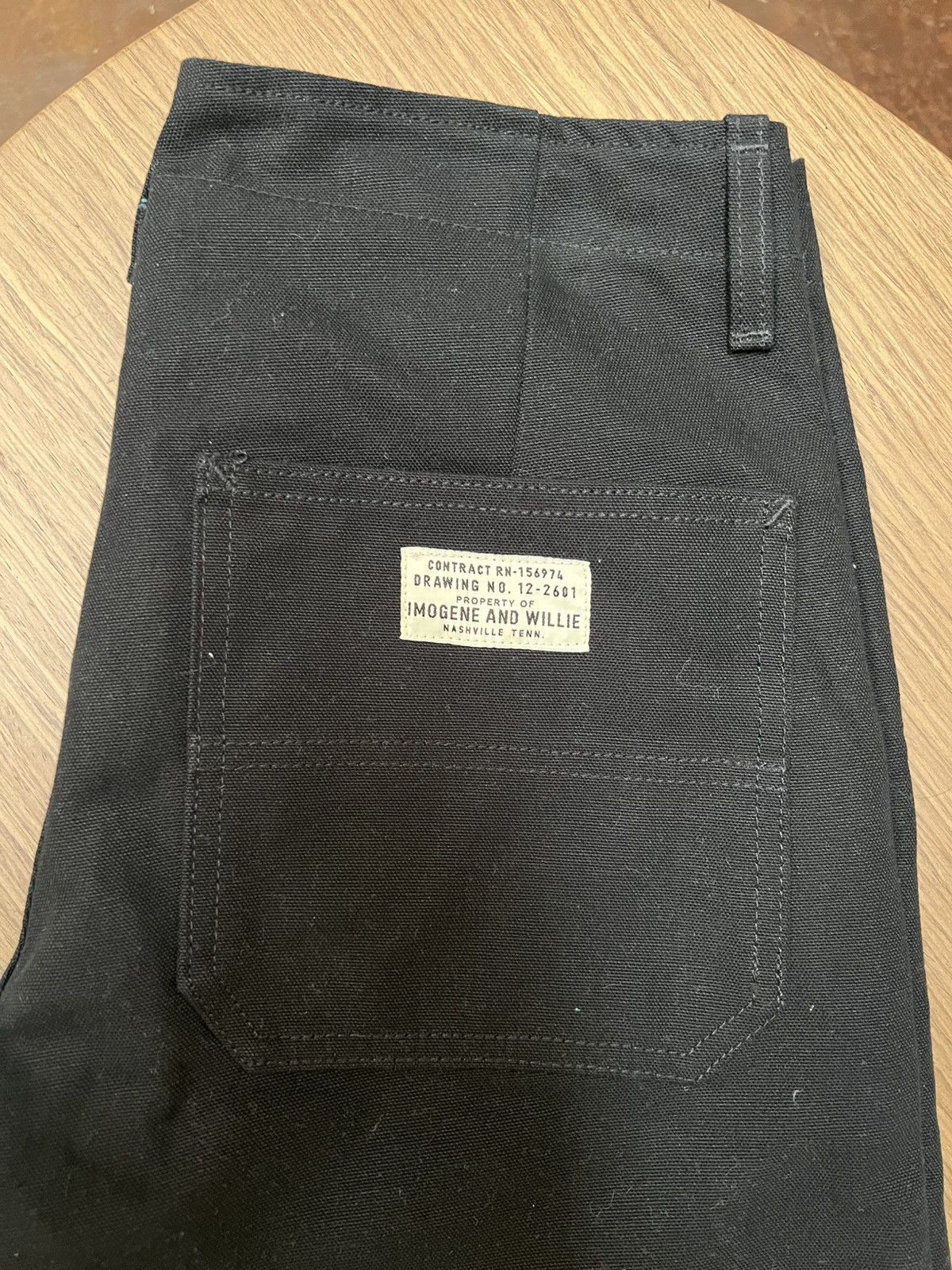 Imogene + Willie Hencye Canvas Pant in Black Size US 31 - 4 Thumbnail