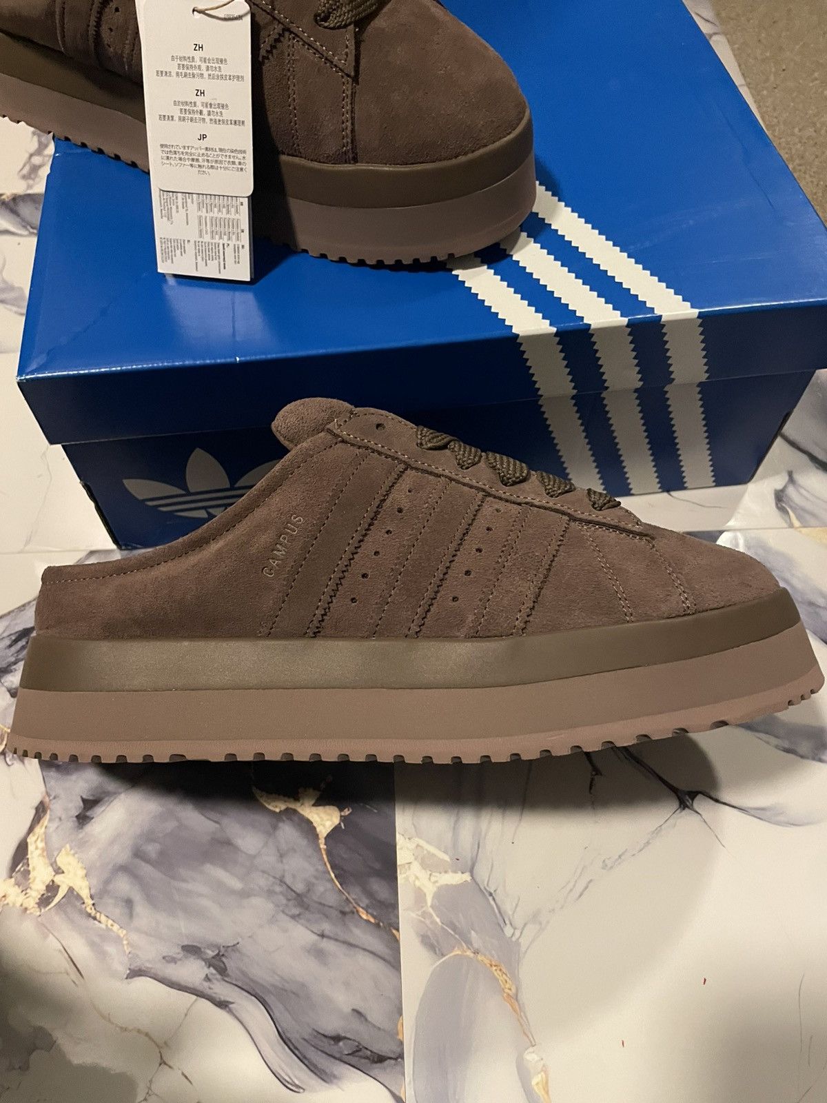 Adidas adidas campus 00s winter low earth strata Size US 11.5 / IT 41.5 - 3 Thumbnail
