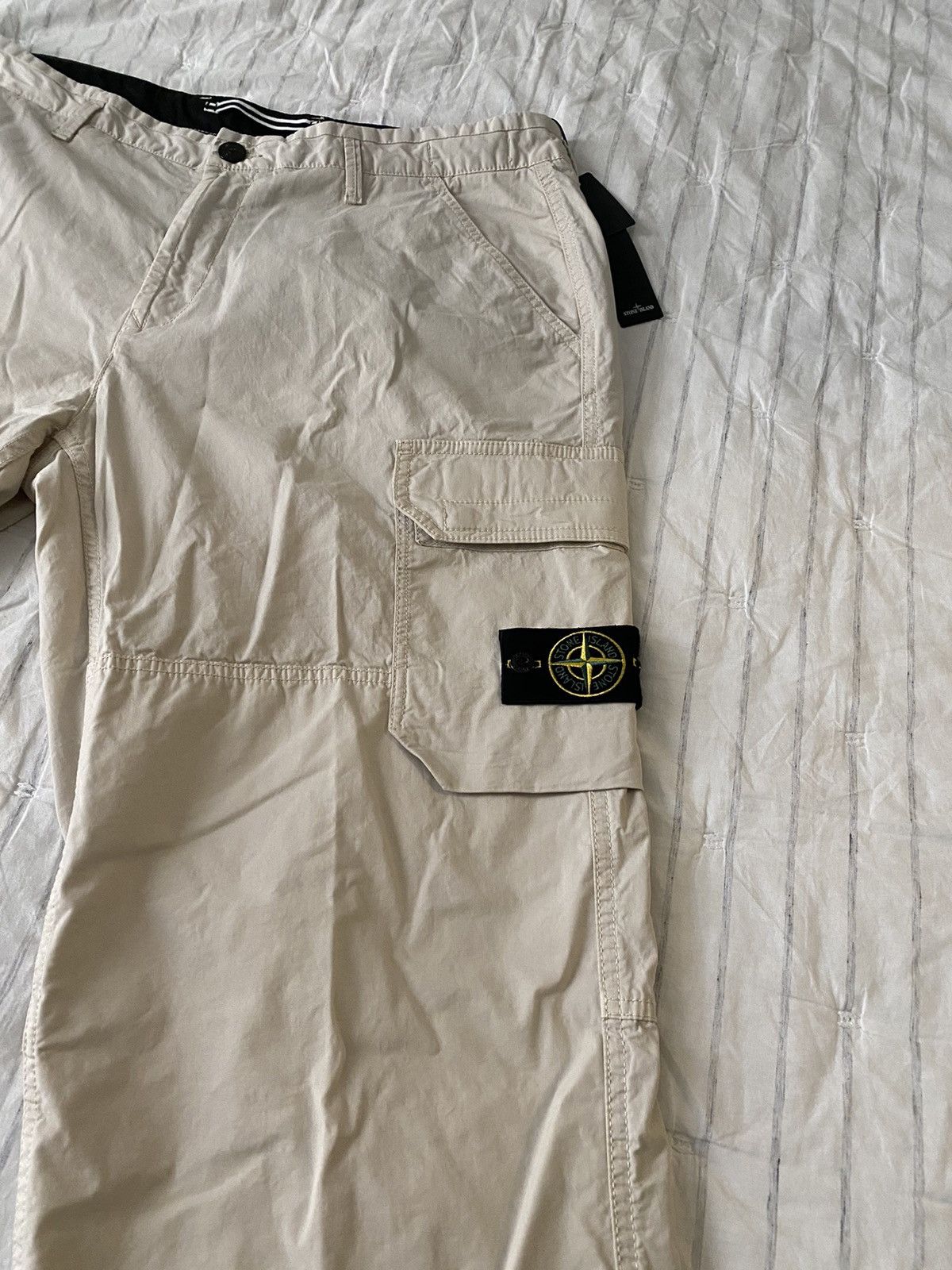 Stone Island Stone Island Comfort Cargo Pants Plaster Sz 38 NWT Size US 38 / EU 54 - 6 Thumbnail