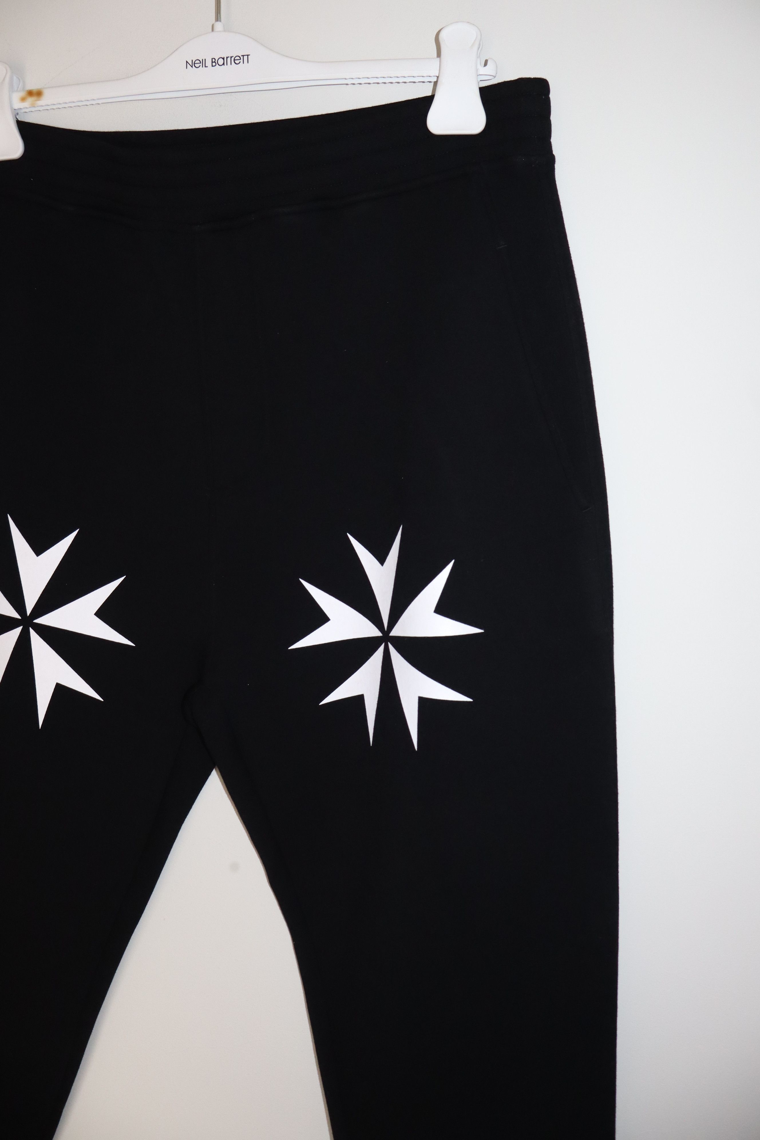 Neil Barrett Military star print neoprene sweatpants Size US 38 / EU 54 - 5 Thumbnail