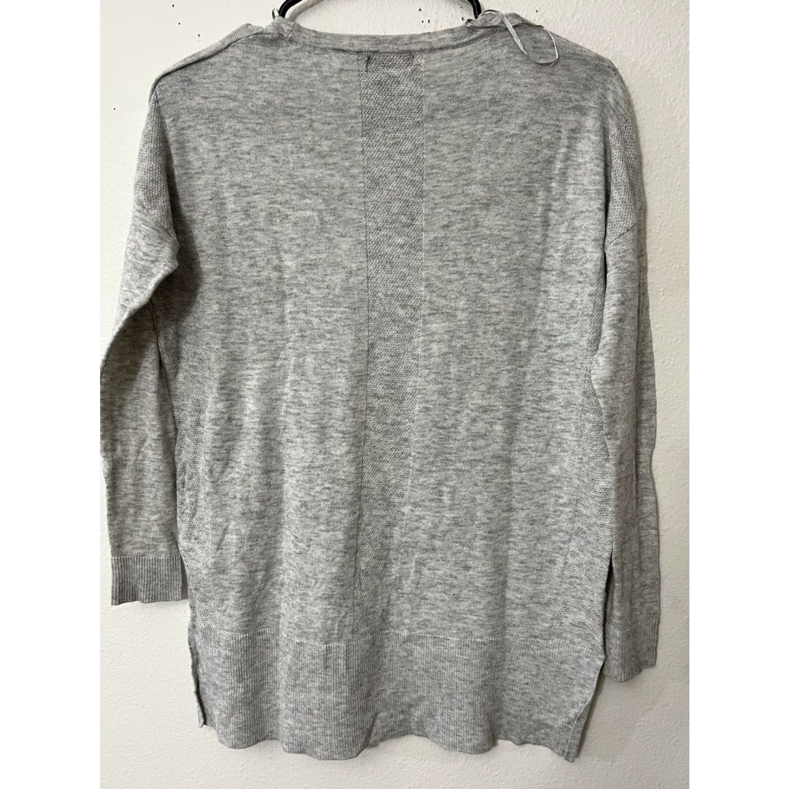 Topshop Topshop Women Gray Pullover Sweater Adult Regular Size 2 Viscose Long Sleeve Womens 2000s Concert Style Pullover Size XS / US 0-2 / IT 36-38 - 2 Thumbnail