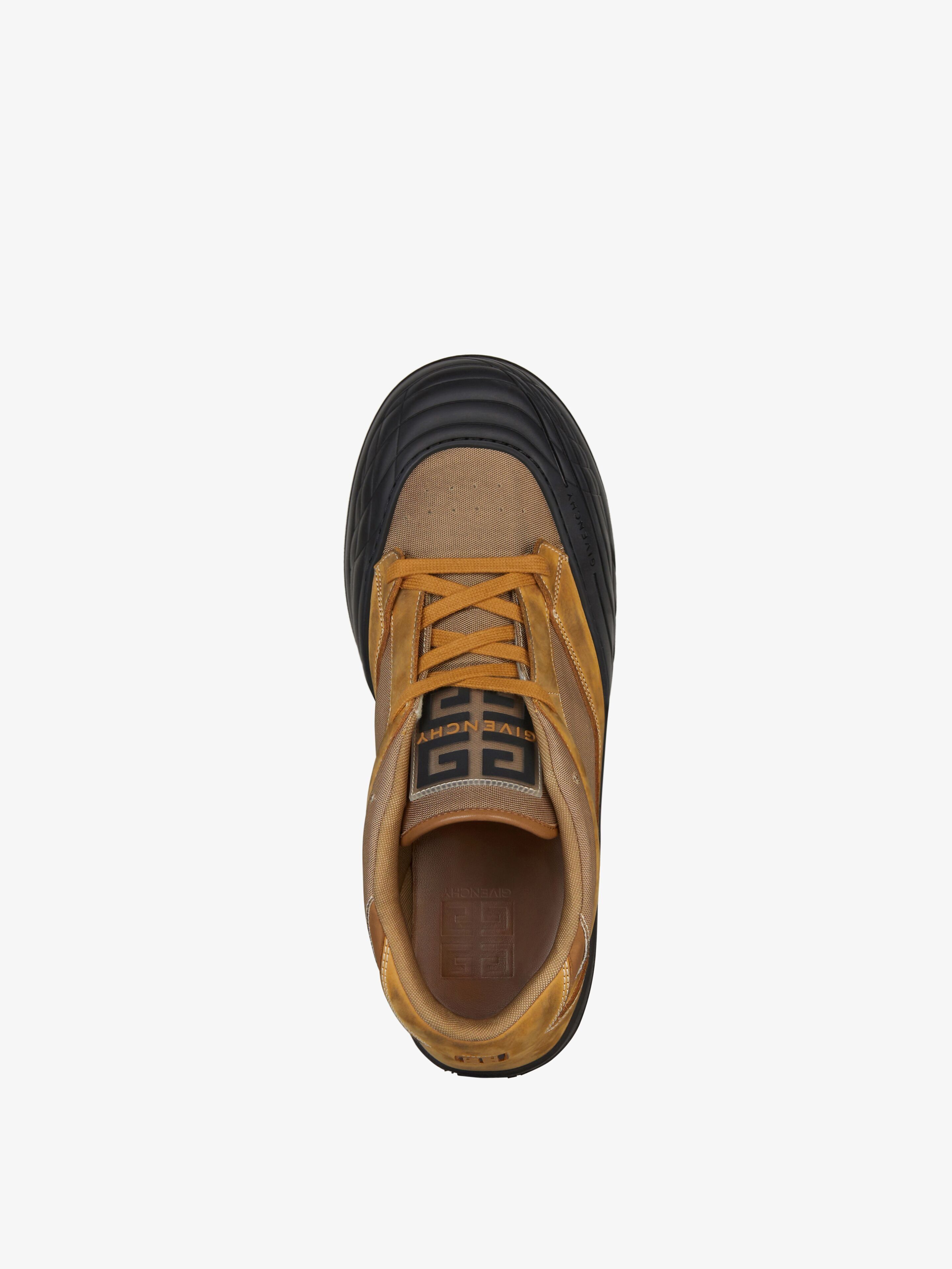 Givenchy o1srvl11e0225 Skate Sneakers In Nubuck in Multicolor Size US 10 / EU 43 - 4 Thumbnail