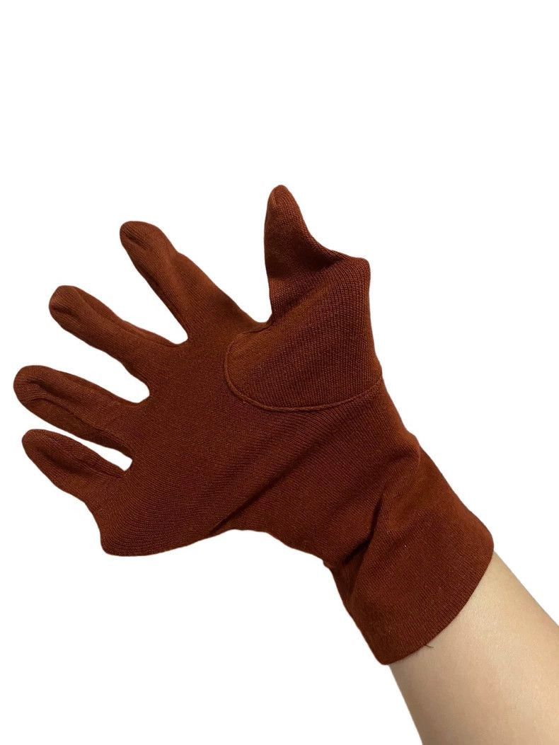 Yohji Yamamoto Yohji Yamamoto Orange Gloves-2506 Size ONE SIZE - 4 Thumbnail