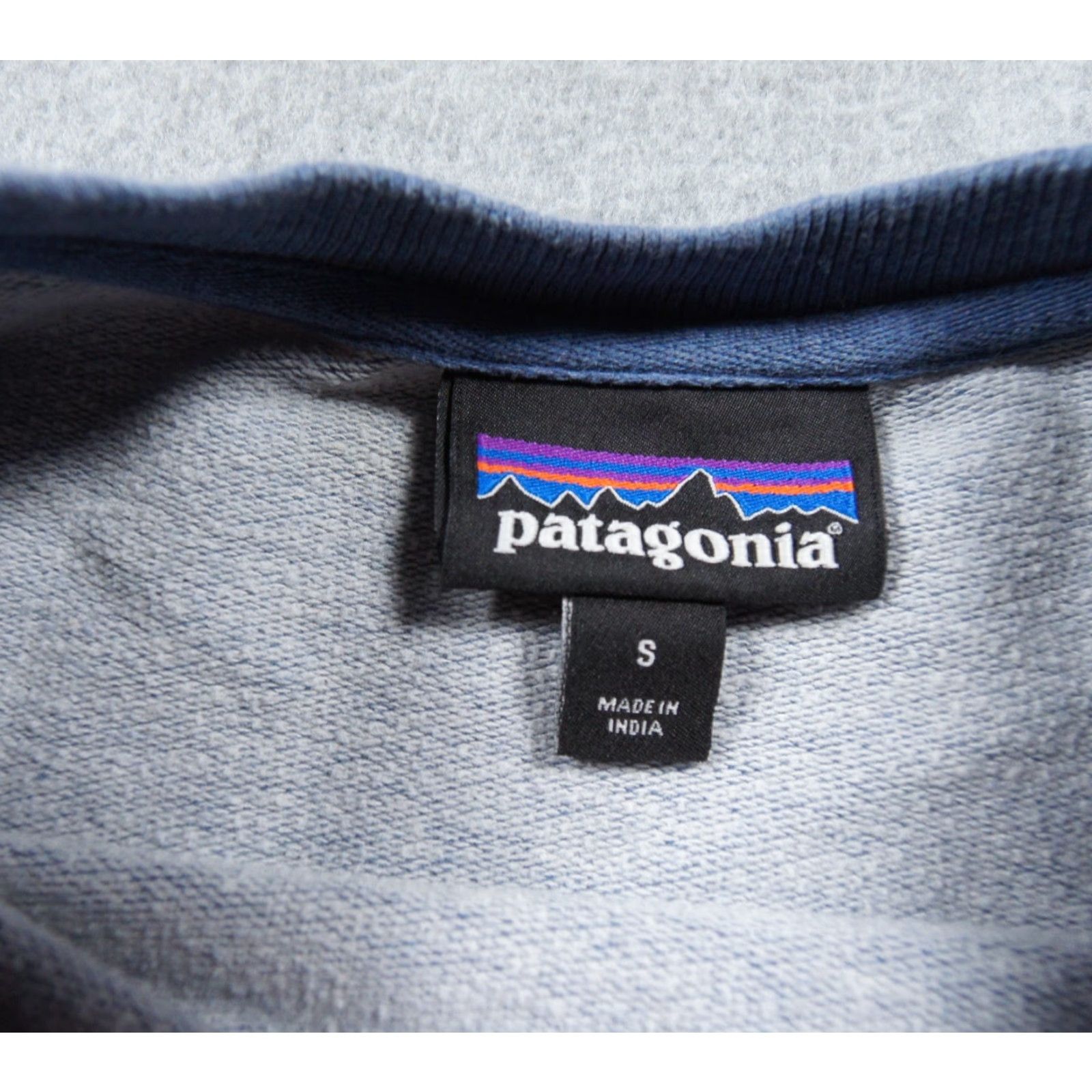 Patagonia Patagonia Sweatshirt Mens Small Blue Midweight Crewneck Pullover Outdoors Adult Shirt Size US S / EU 44-46 / 1 - 6 Thumbnail