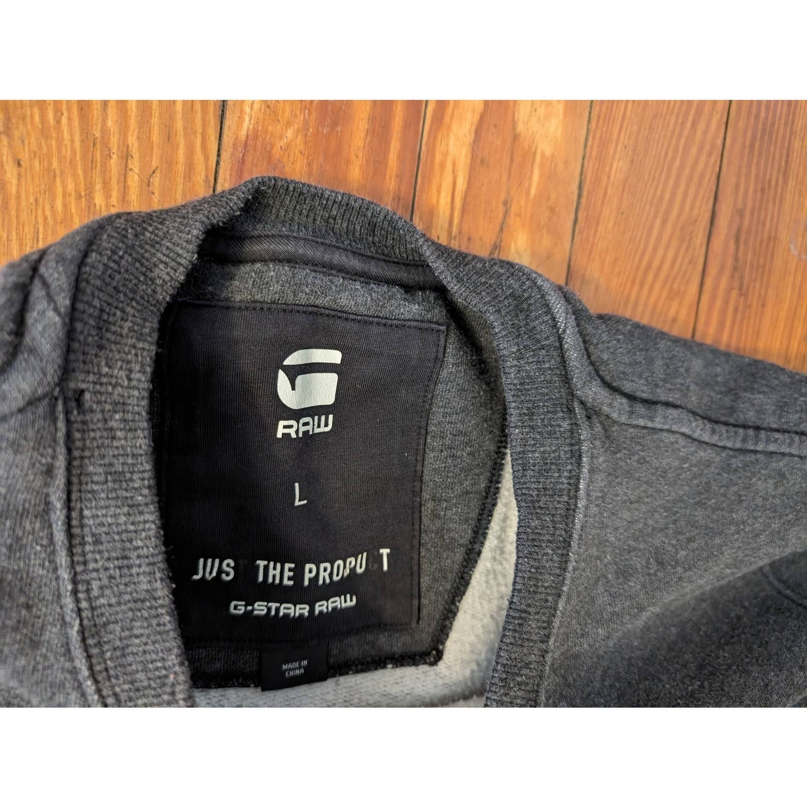 G-Star G Star Mens Large Gray Mens Large Crewneck in good condition Size US L / EU 52-54 / 3 - 6 Thumbnail