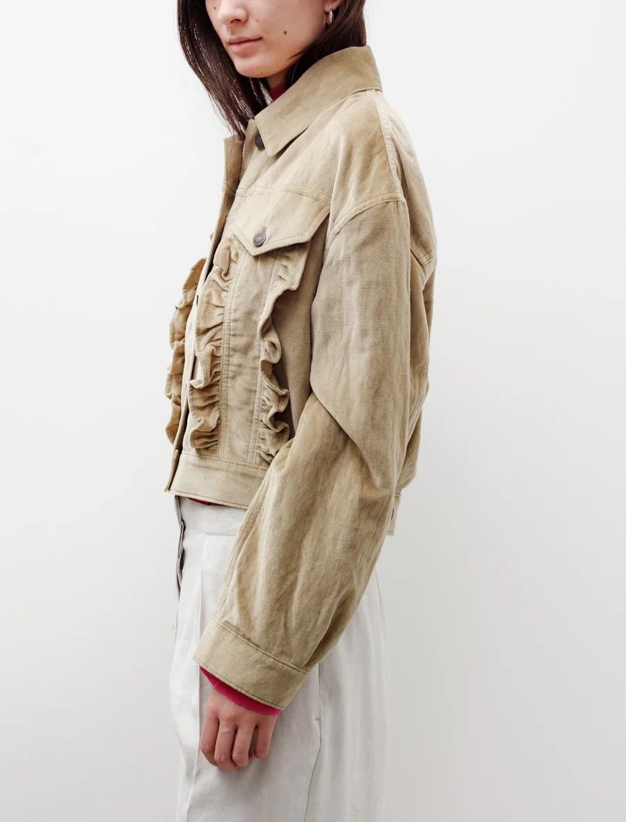 Acne Studios Acne Studios Ruffle Velour Jacket Size S / US 4 / IT 40 - 12 Thumbnail