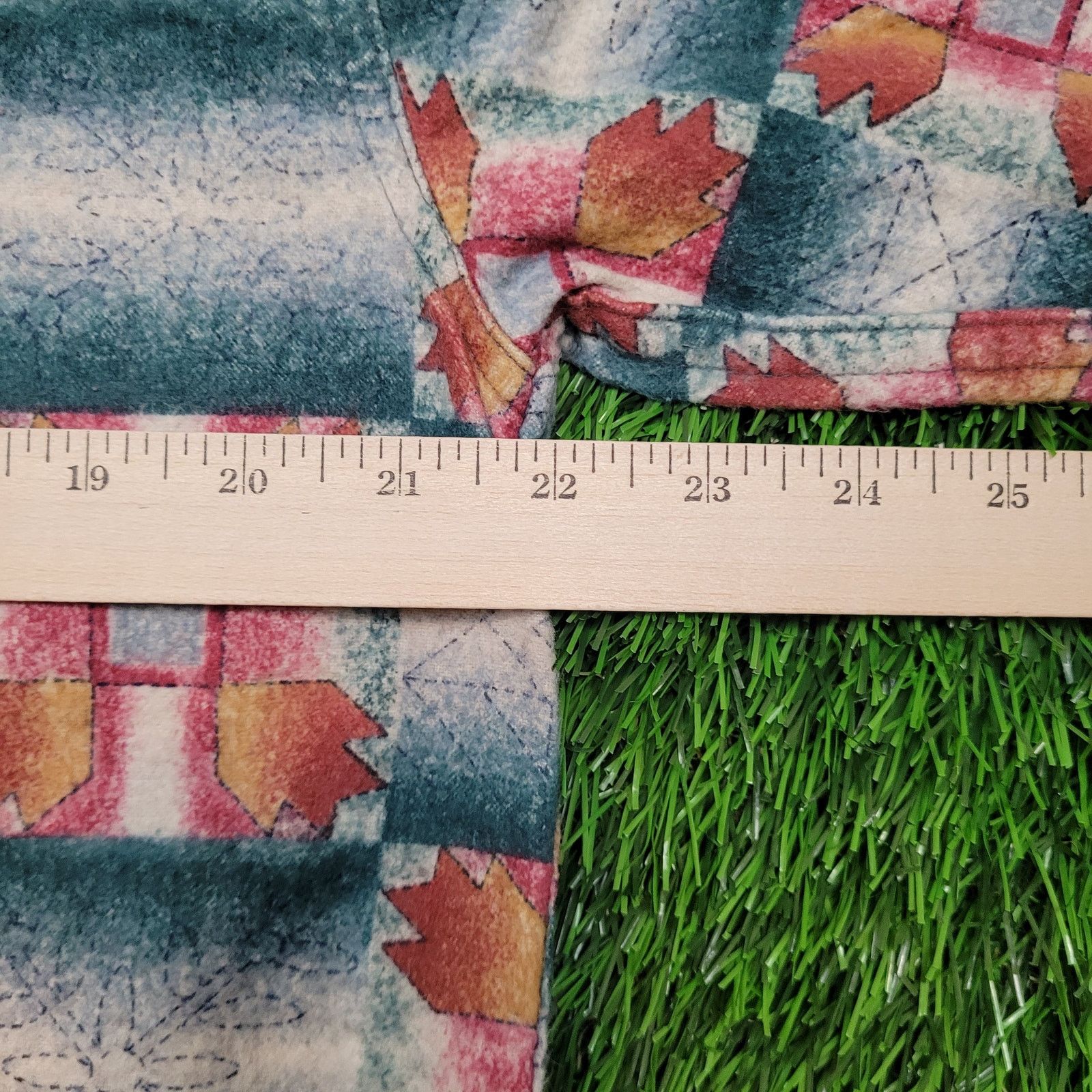 Cabelas VTG Cabela's Aztec Flannel Shirt Womens XL Oversized Chamois Size XL / US 12-14 / IT 48-50 - 6 Thumbnail
