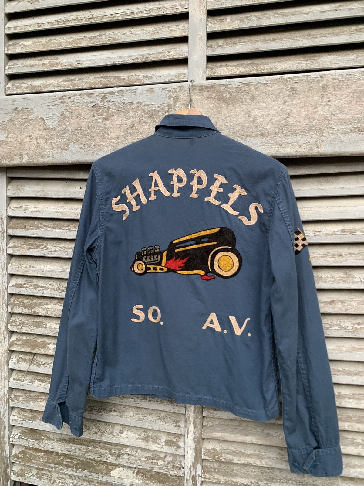 Vintage Vintage Shappels Racing Detroit Jacket Size US XS / EU 42 / 0 - 6 Thumbnail