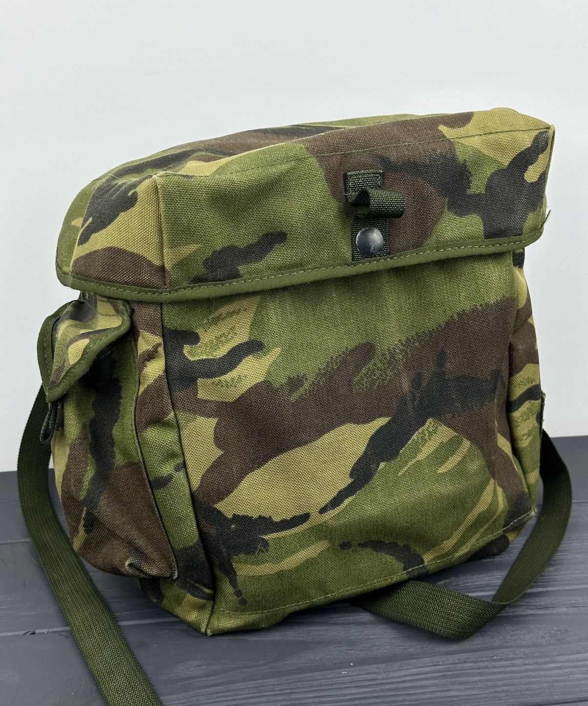 Haversack Genuine British Army Respirator Haversack DPM Camo Bag Size ONE SIZE - 2 Thumbnail