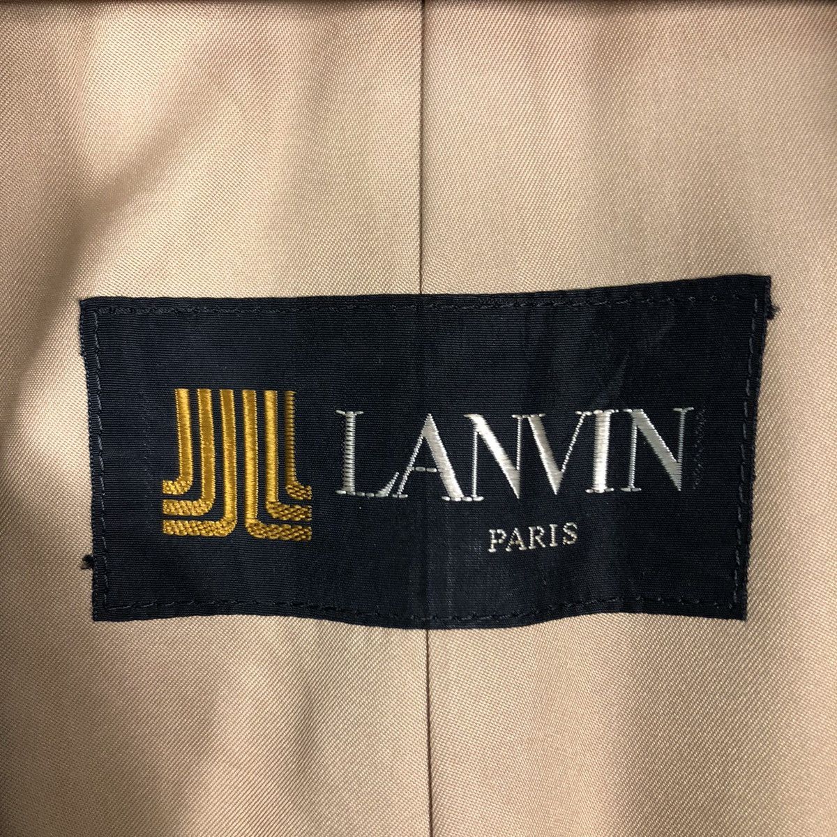 Japanese Brand × Lanvin 📌Vintage Long Jacket Lanvin Paris Double Breast Size US M / EU 48-50 / 2 - 18 Thumbnail